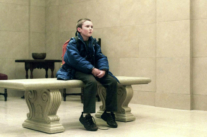 Cameron Bright as Young Sean in New Line Cinema's Birth (2004)