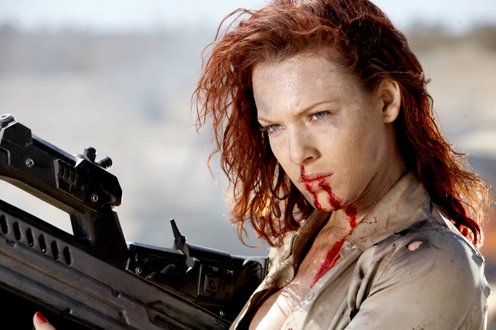 Erin Cummings stars as Hel in IM Global and Epic Slap's Bitch Slap (2010)