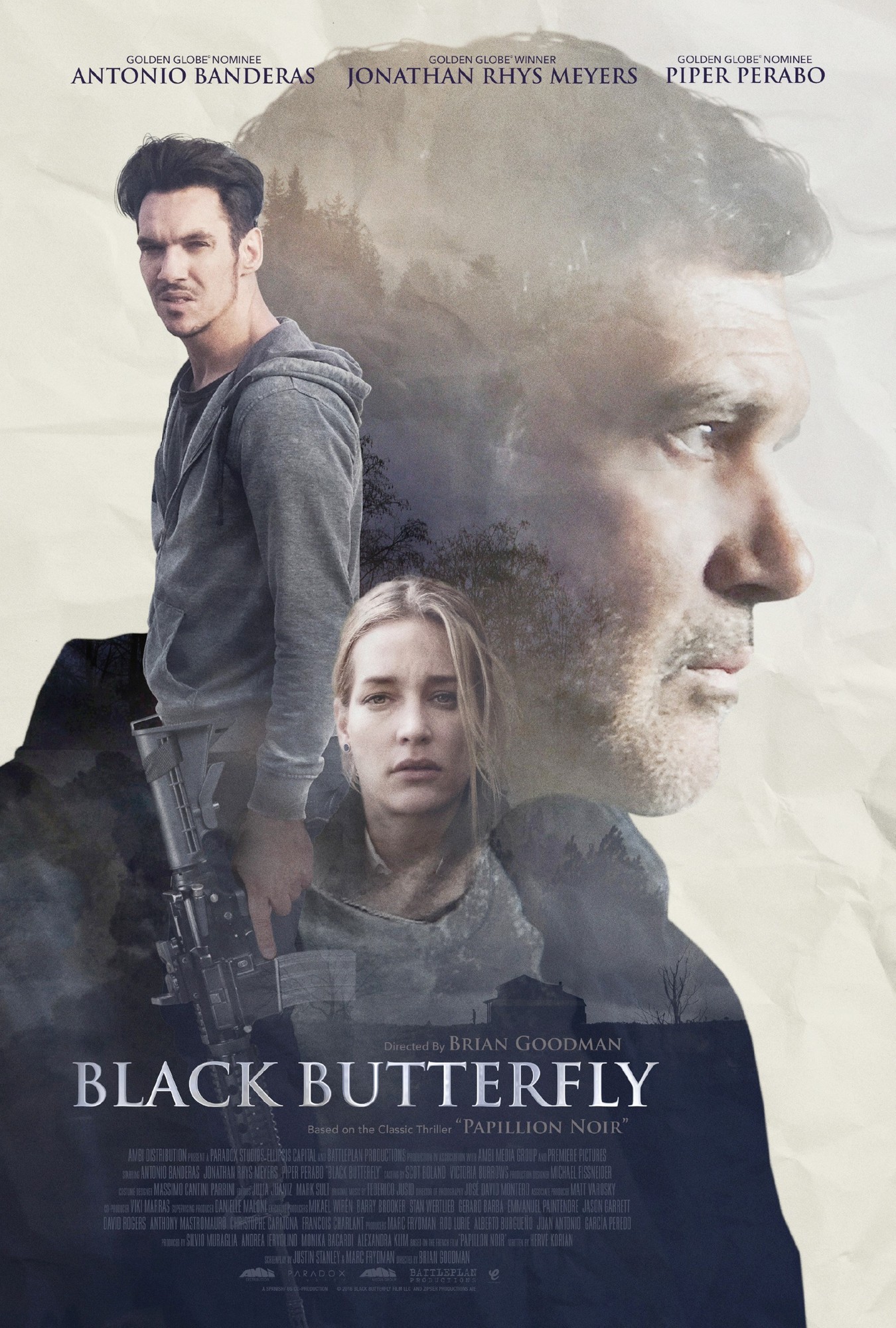 Poster of Lionsgate Premiere's Black Butterfly (2017)