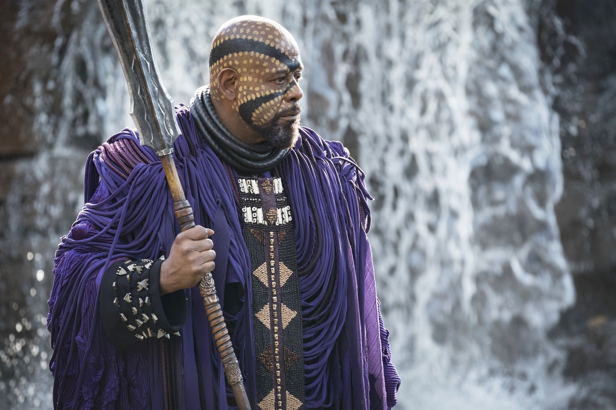 Forest Whitaker stars as Zuri in Walt Disney Pictures' Black Panther (2018)