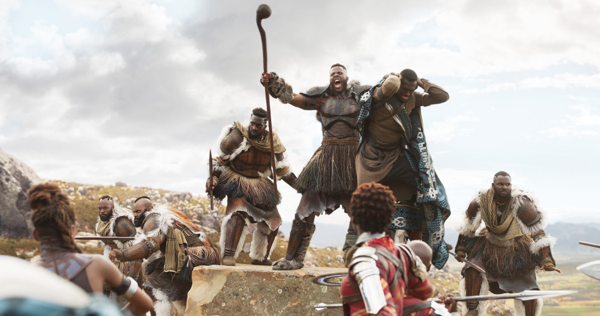 Winston Duke stars as M'Baku in Walt Disney Pictures' Black Panther (2018)