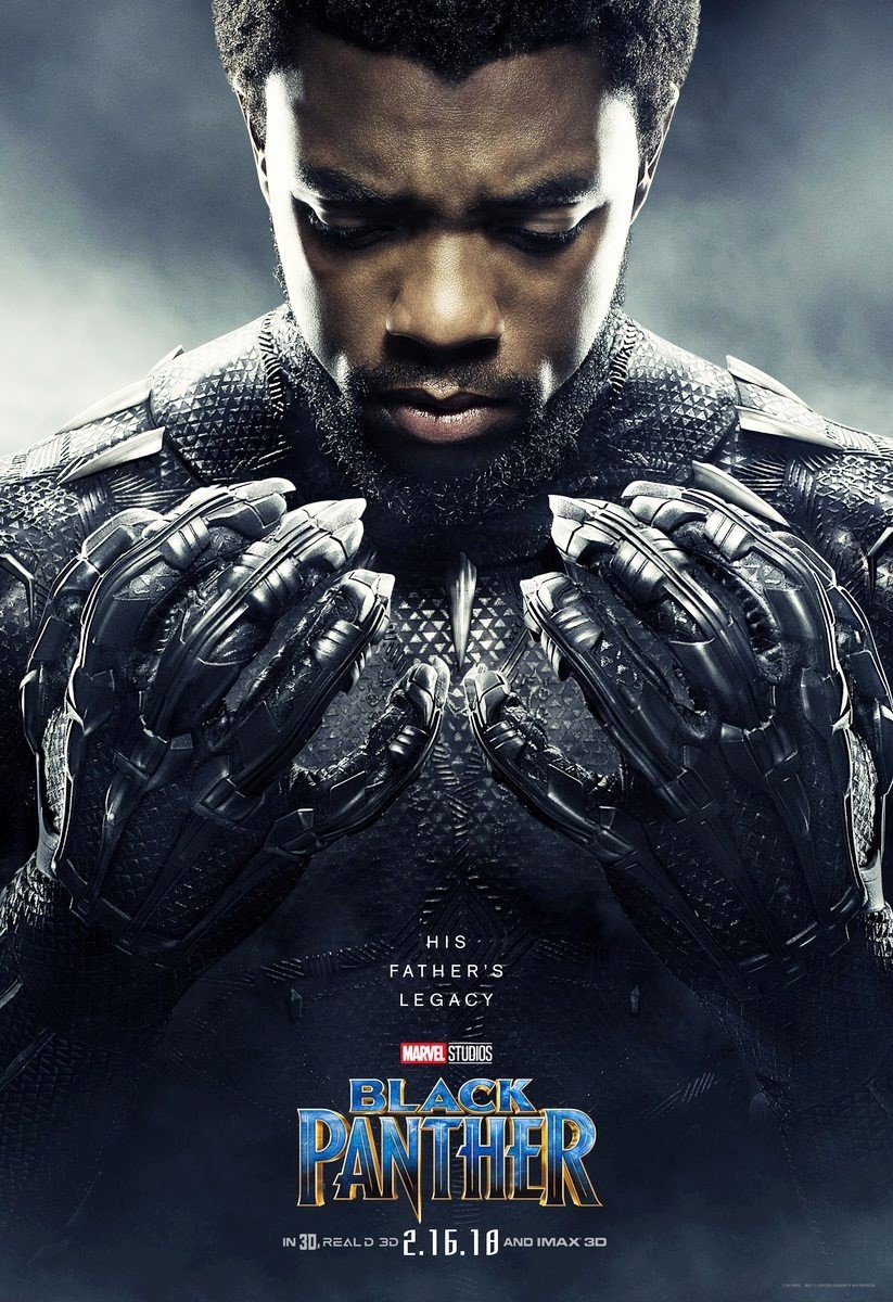 Poster of Walt Disney Pictures' Black Panther (2018)