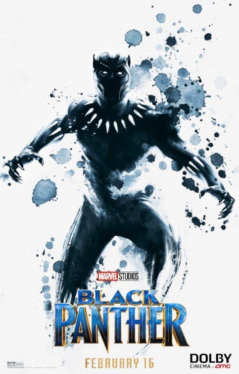 Poster of Walt Disney Pictures' Black Panther (2018)