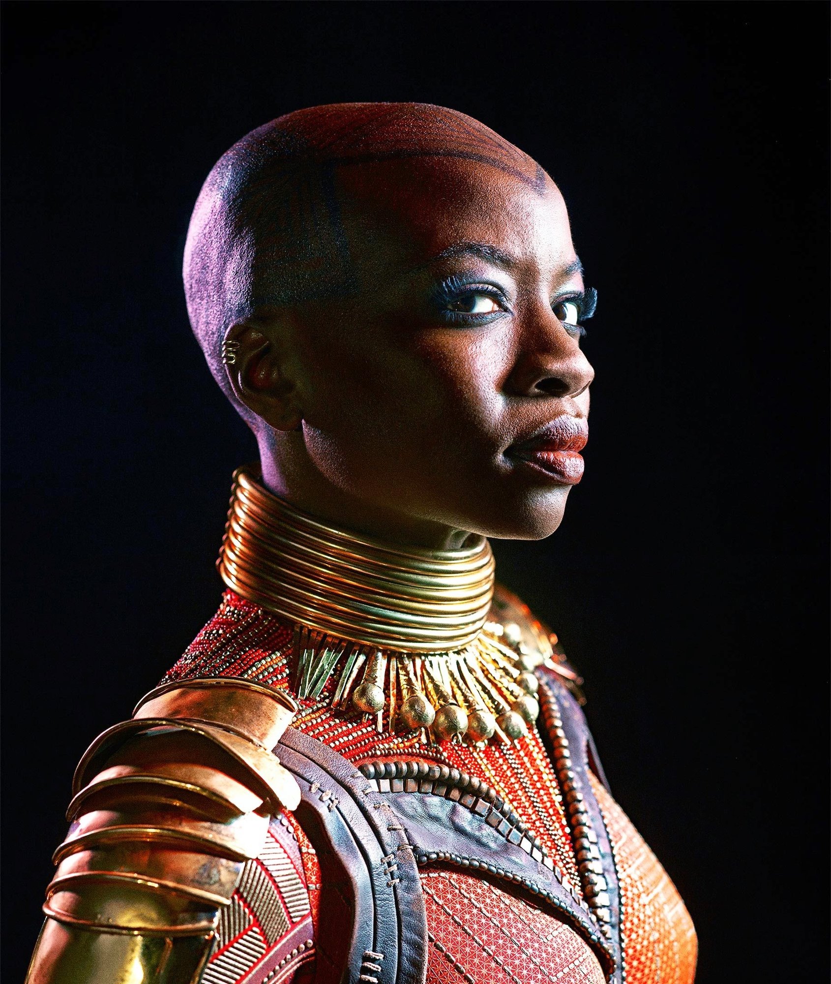 Danai Gurira stars as Okoye in Walt Disney Pictures' Black Panther (2018)