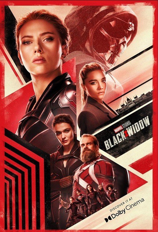 Poster of Black Widow (2021)