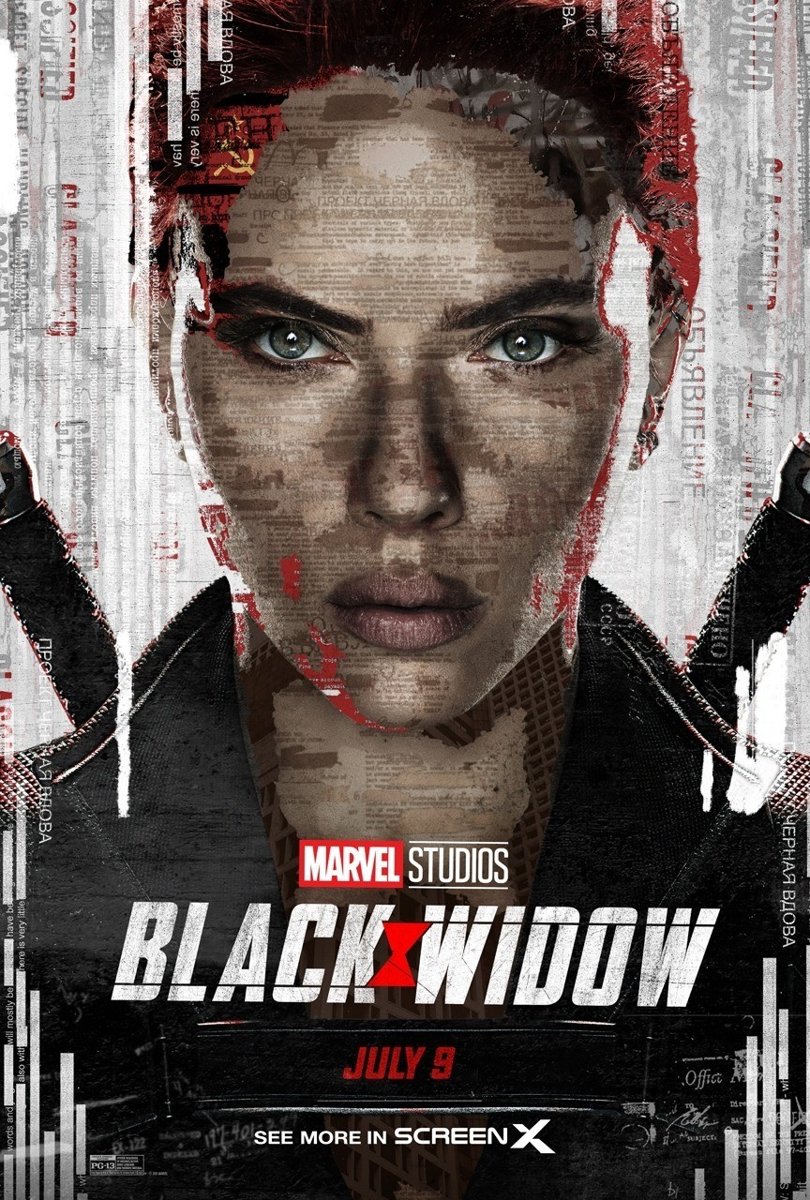 Poster of Black Widow (2021)