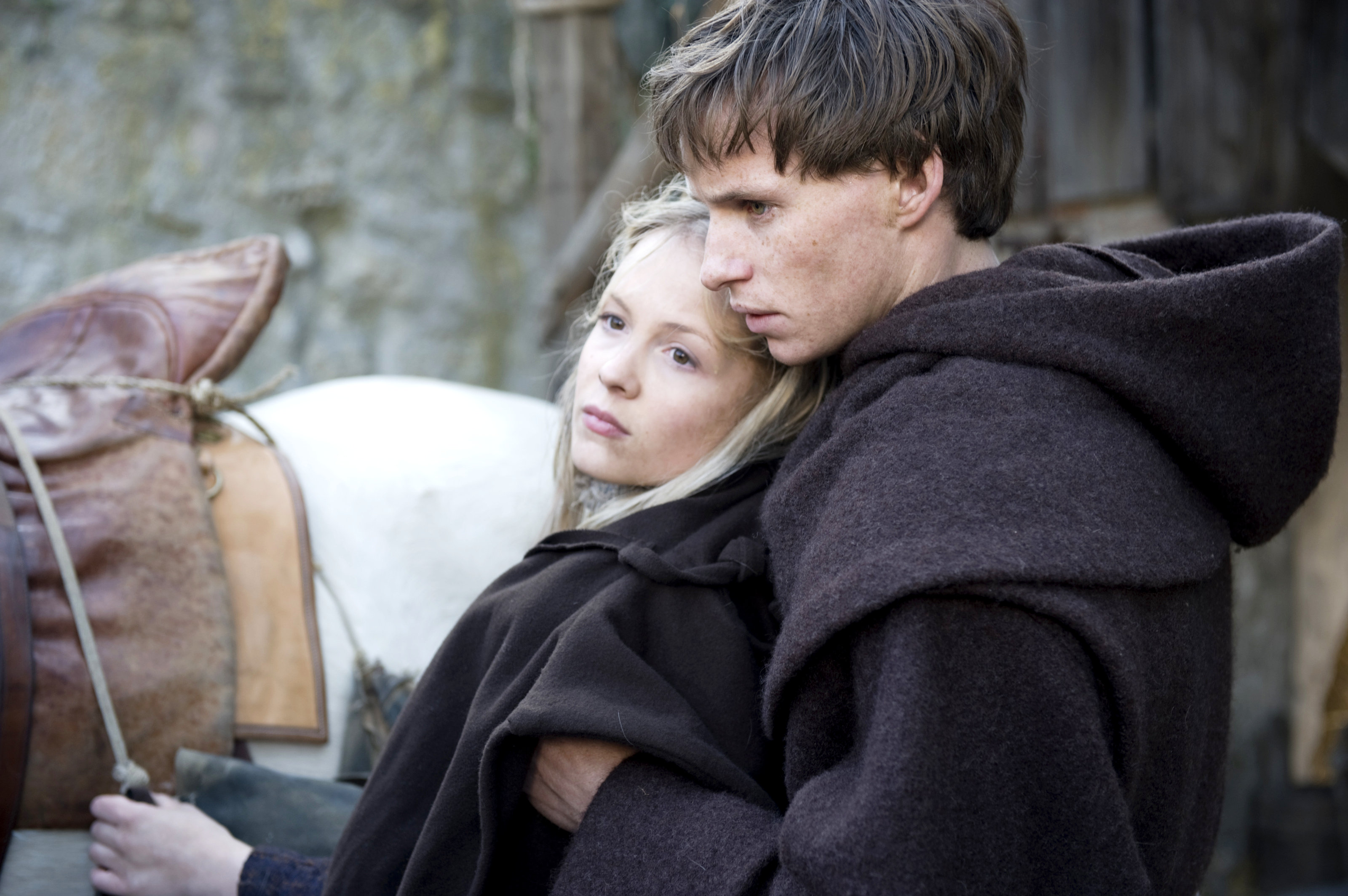 Kimberley Nixon stars as Averill and Eddie Redmayne stars as Osmund in Magnet Releasing's Black Death (2010)