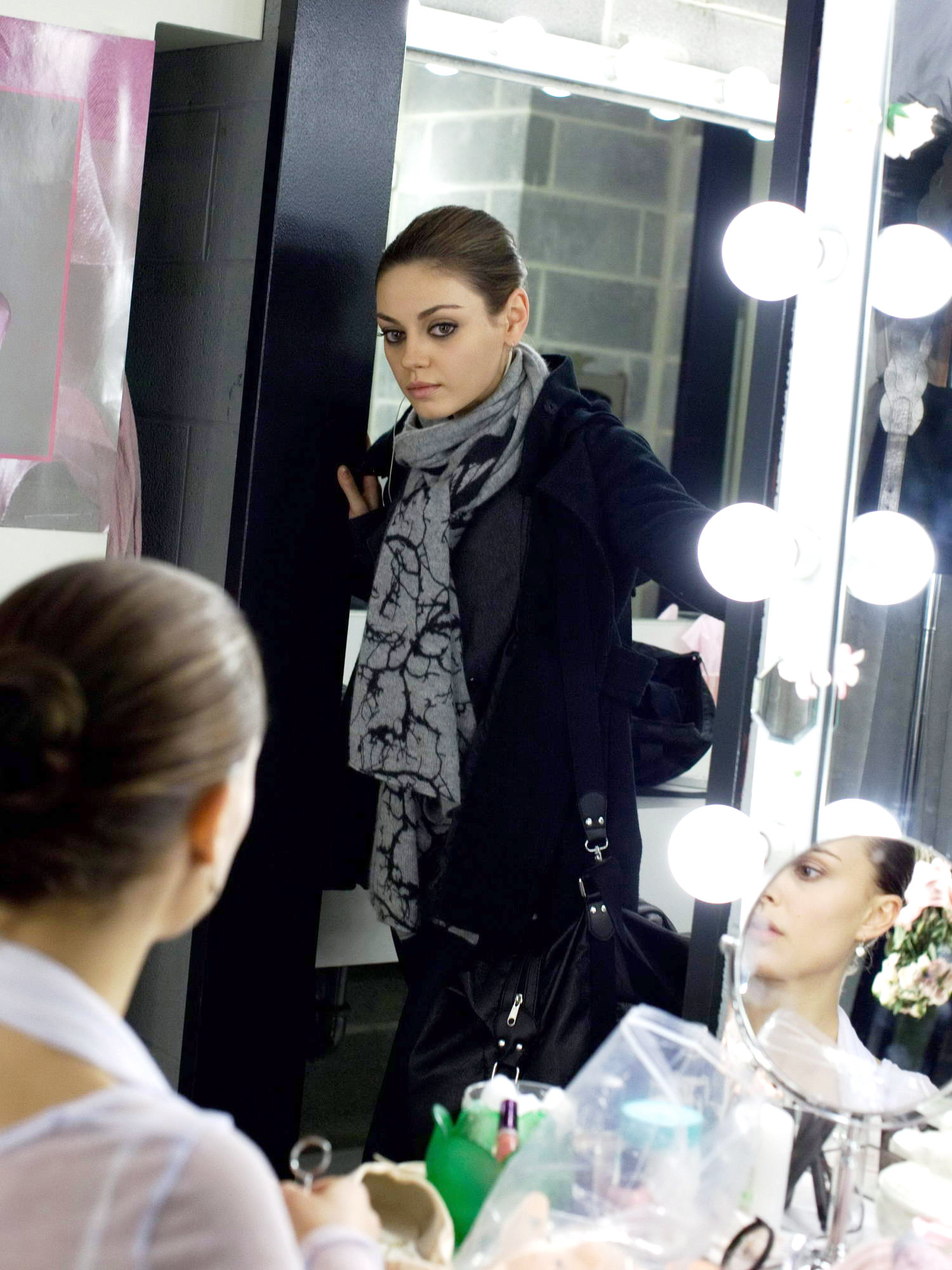 Mila Kunis stars as Lilly and Natalie Portman stars as Nina in Fox Searchlight Pictures' Black Swan (2010)