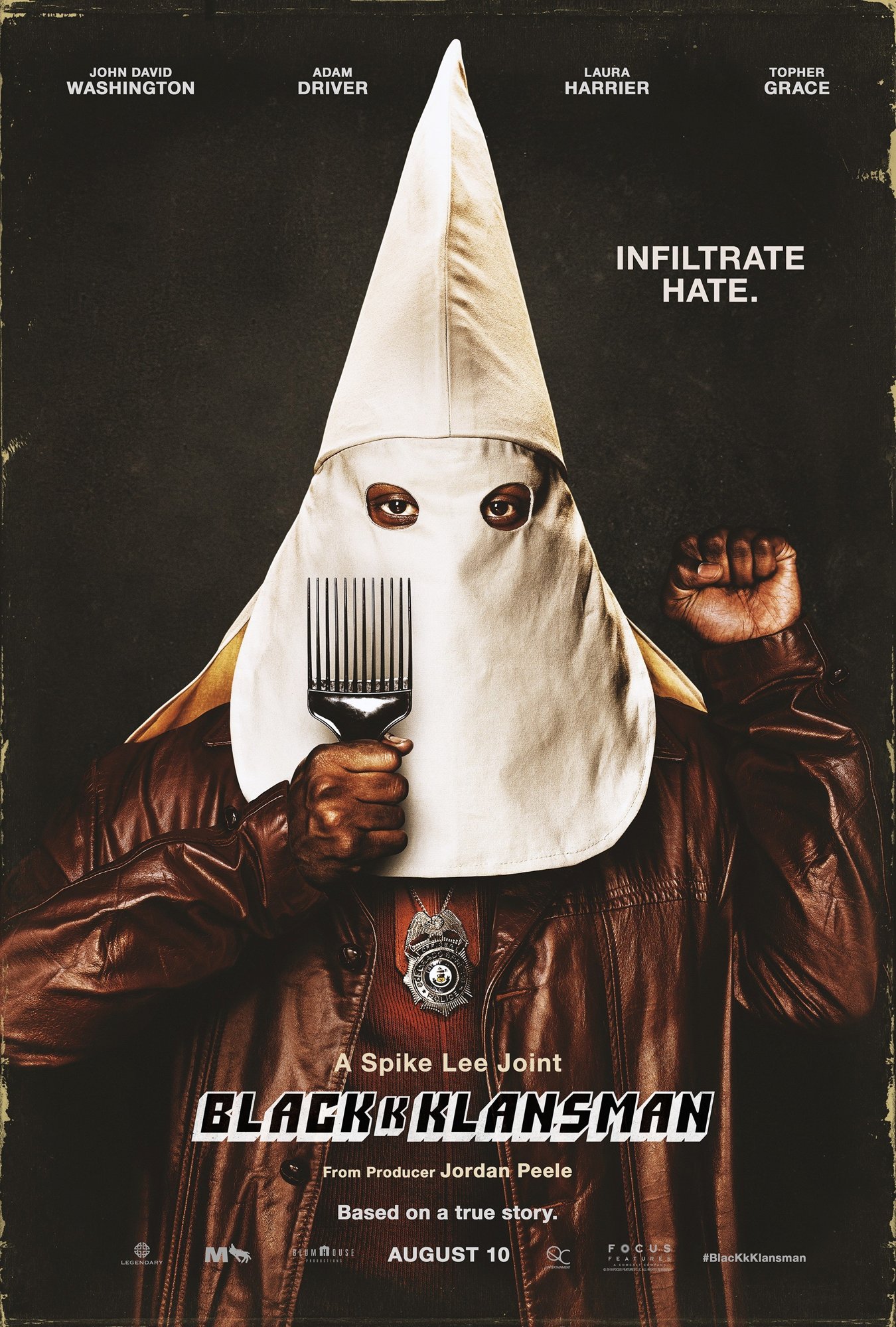 Poster of Focus Features' BlacKkKlansman (2018)