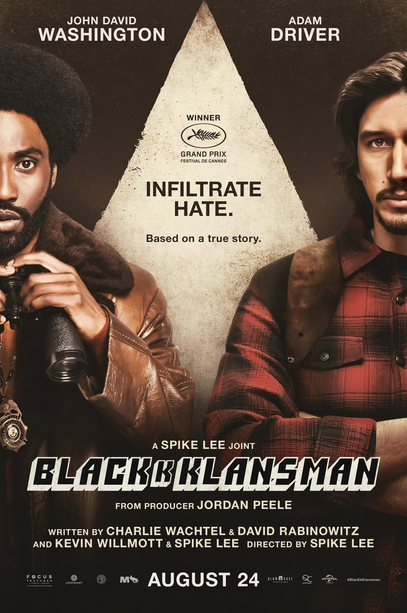 Poster of Focus Features' BlacKkKlansman (2018)