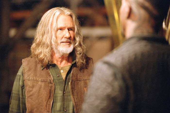 Kris Kristofferson as Abraham Whistler in New Line Cinema's Blade Trinity (2004)