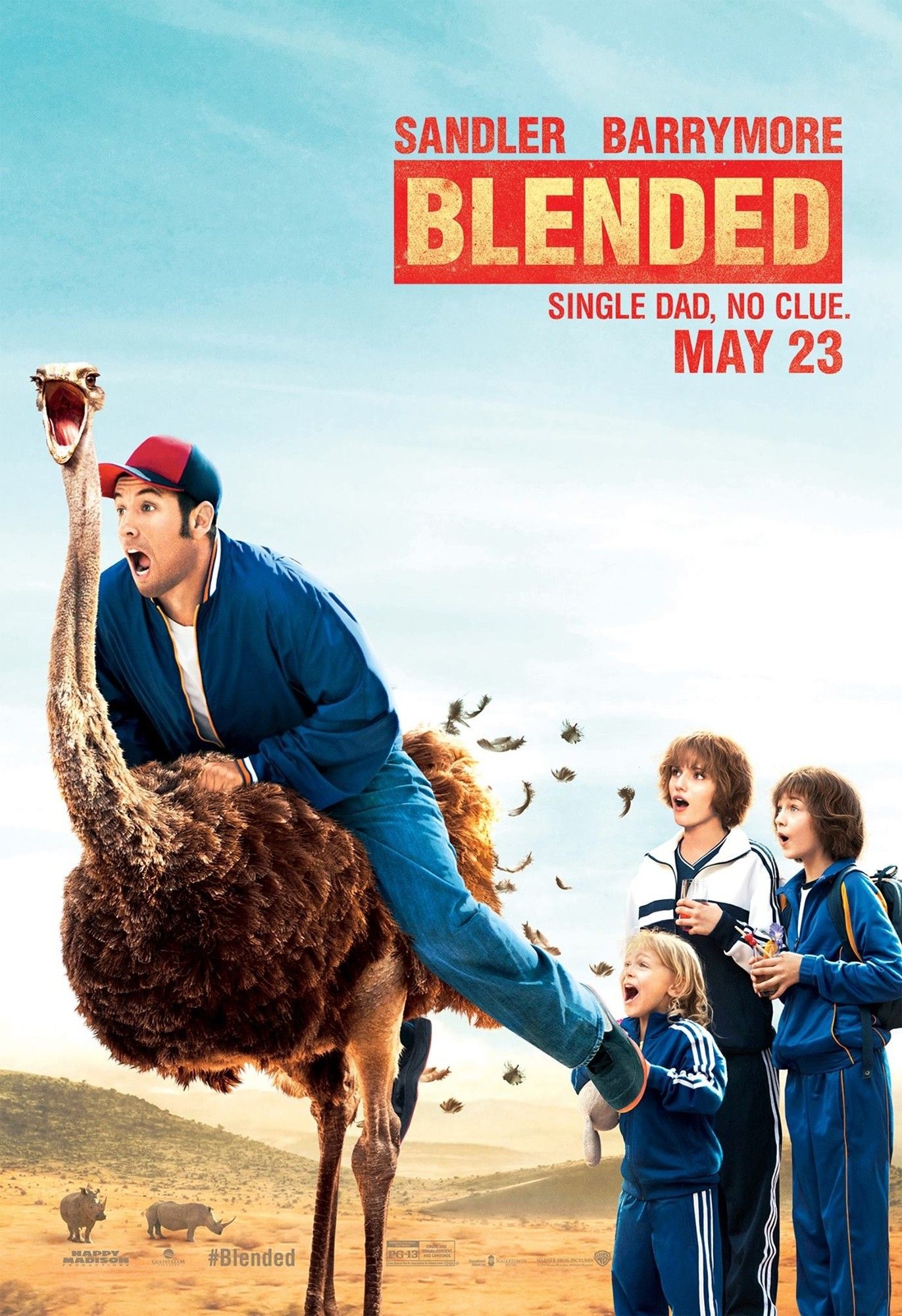 Poster of Warner Bros. Pictures' Blended (2014)