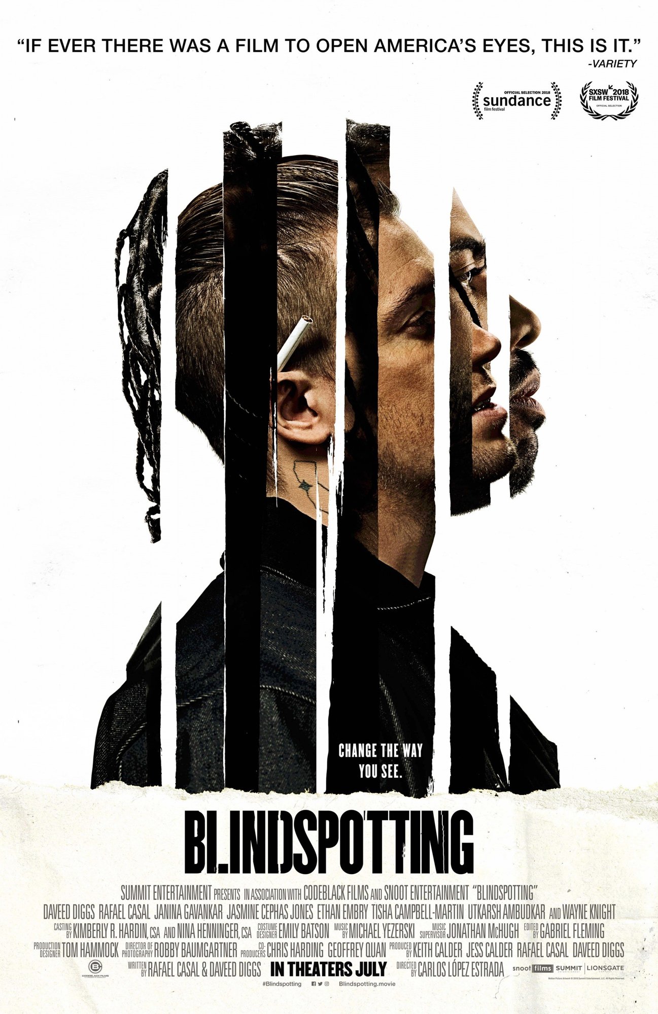 Poster of Lionsgate Films' Blindspotting (2018)