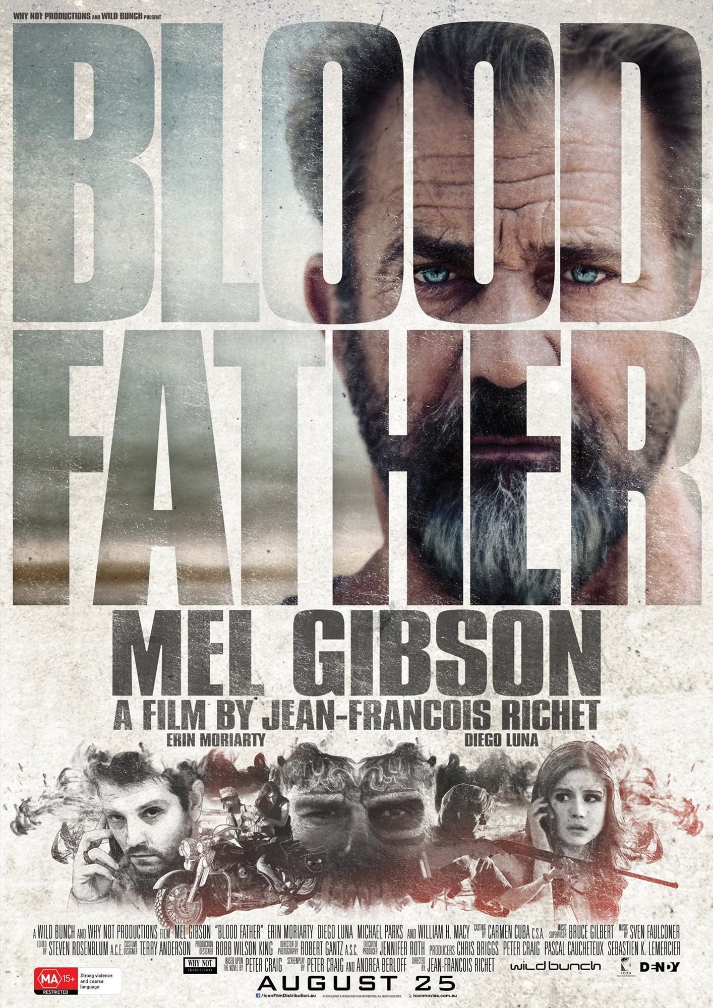 Poster of Lionsgate Films' Blood Father (2016)