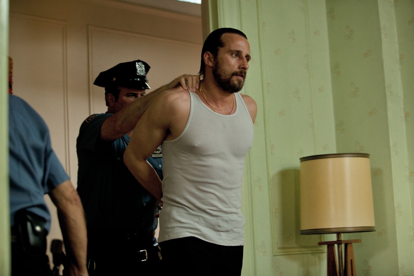 Matthias Schoenaerts stars as Anthony Scarfo in Roadside Attractions' Blood Ties (2014)