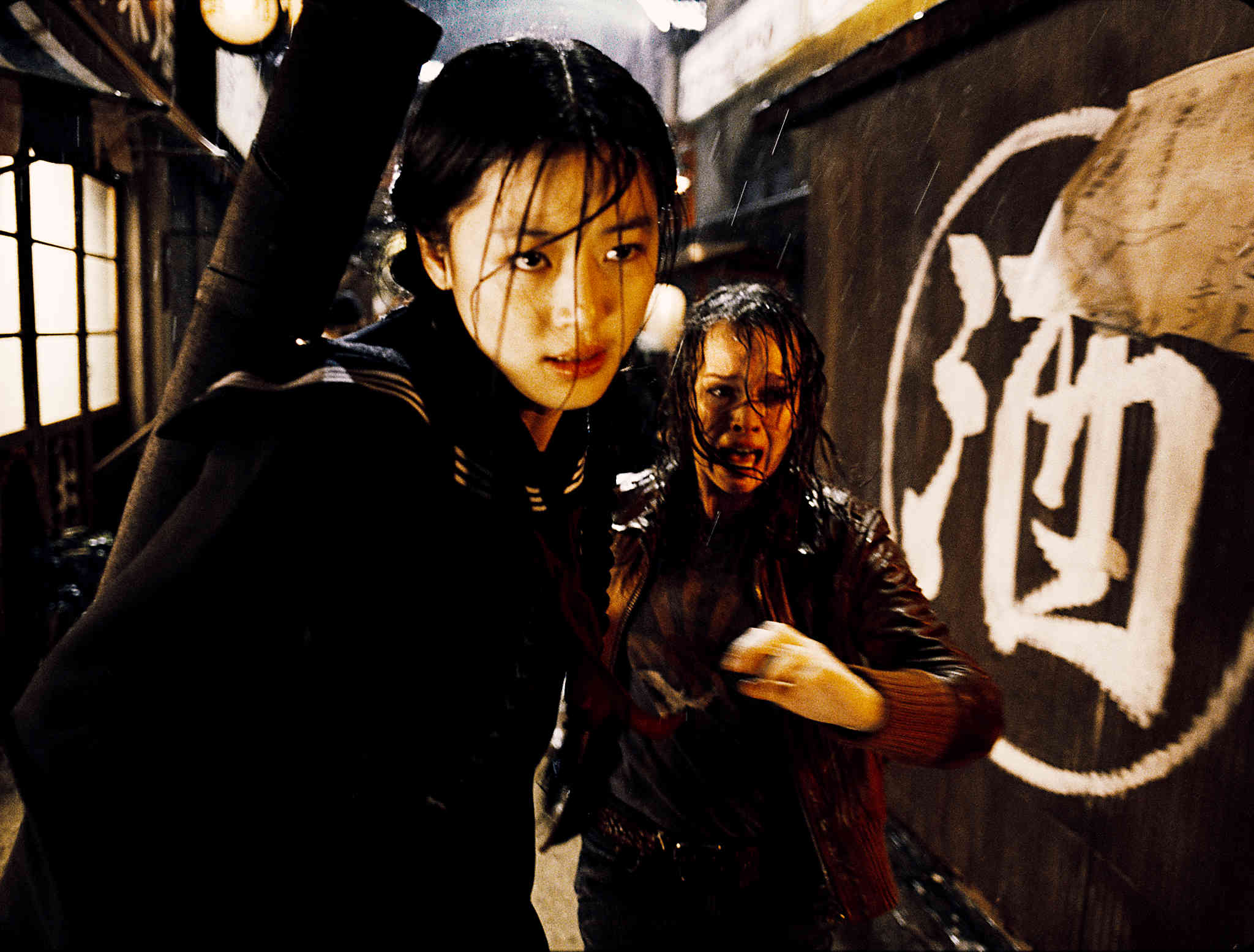 Gianna Jun stars as Saya and Allison Miller stars as Alice Mckee in Pathe Films' Blood: The Last Vampire (2009)