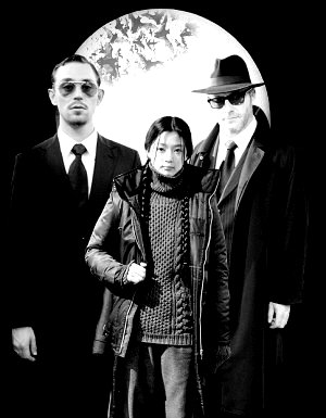 JJ Feild, Gianna Jun and Liam Cunningham in Pathe Films' Blood: The Last Vampire (2009)