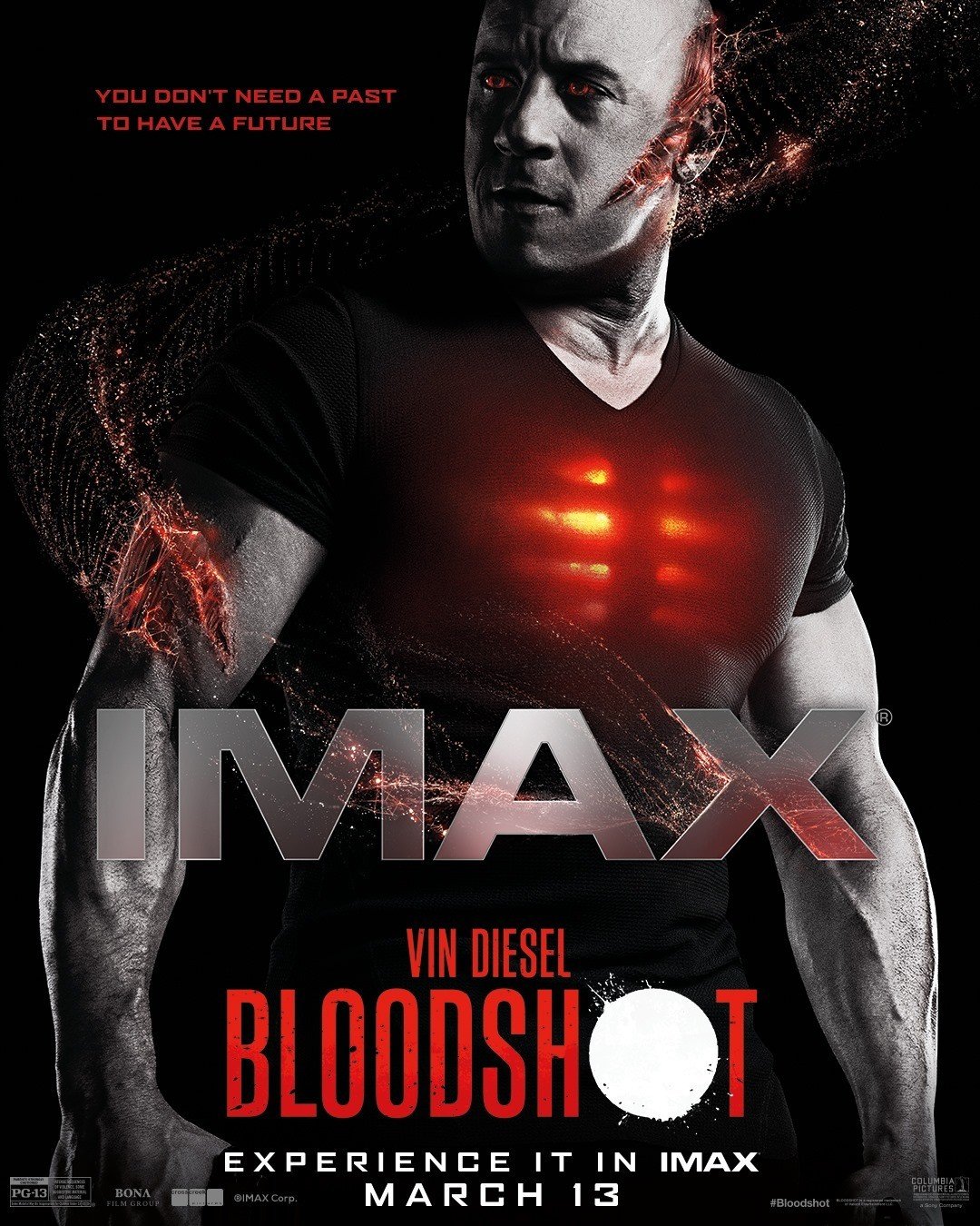 Poster of Sony Pictures' Bloodshot (2020)