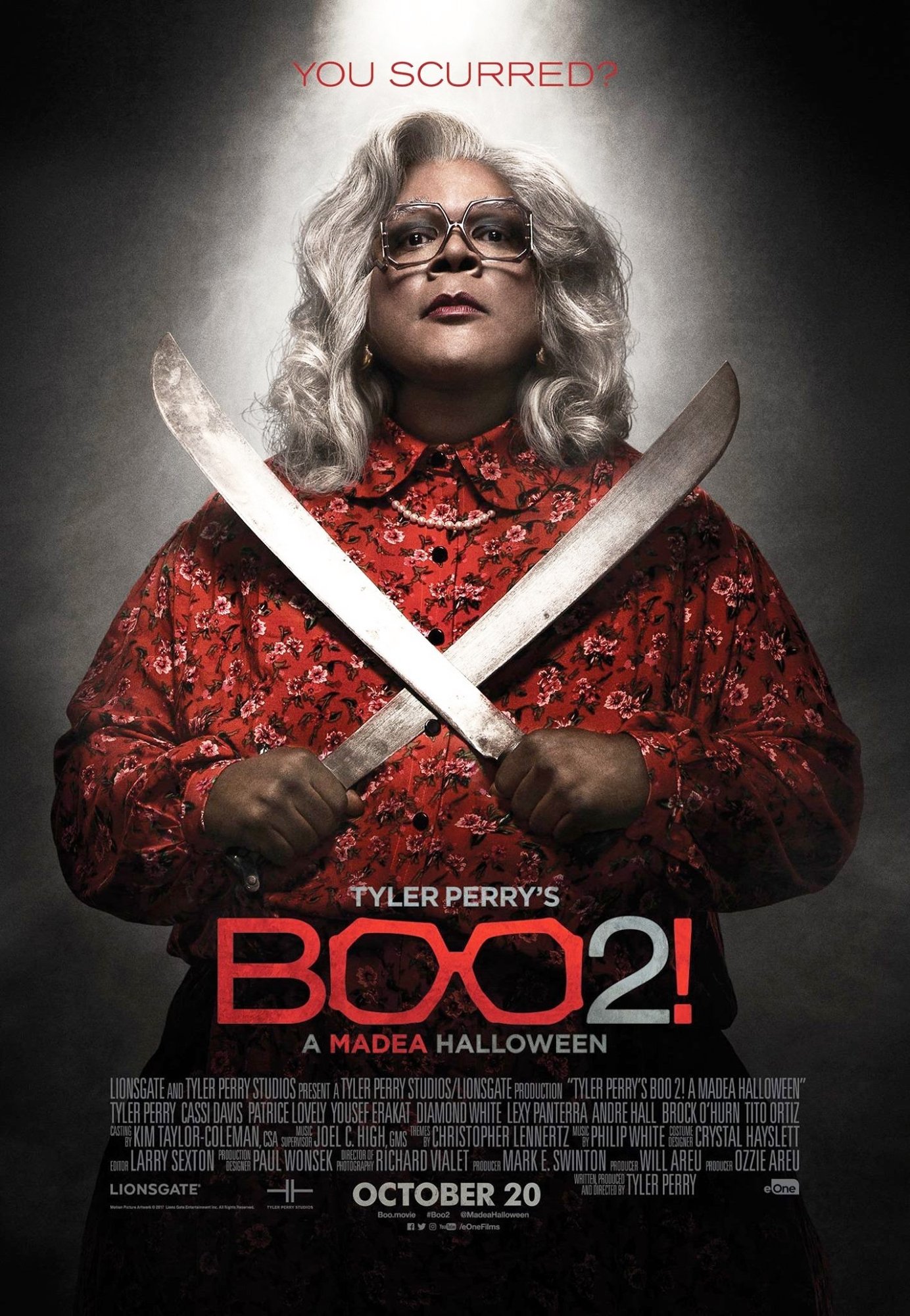 Poster of Lionsgate Films' Boo 2! A Madea Halloween (2017)