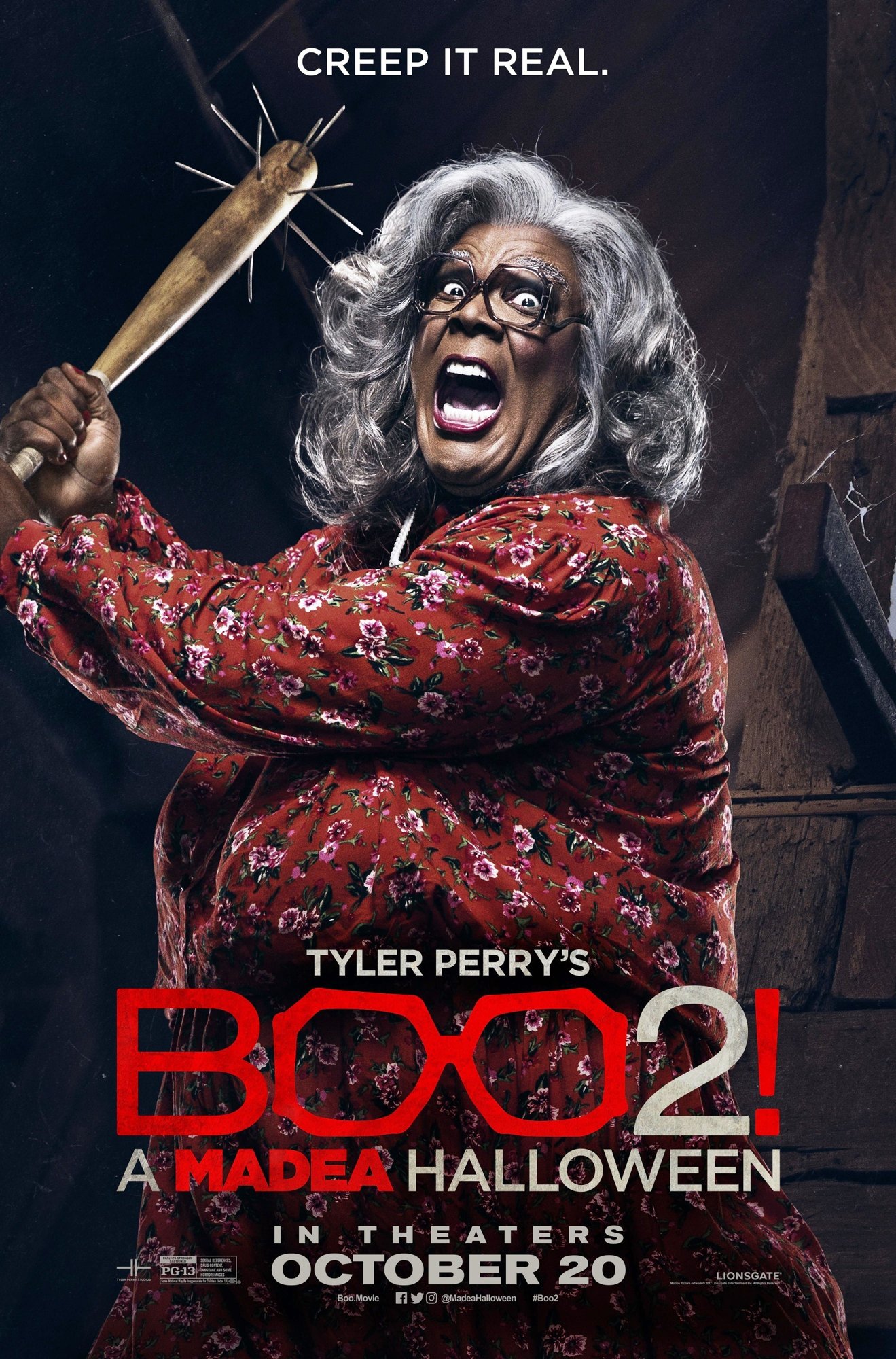 Poster of Lionsgate Films' Boo 2! A Madea Halloween (2017)