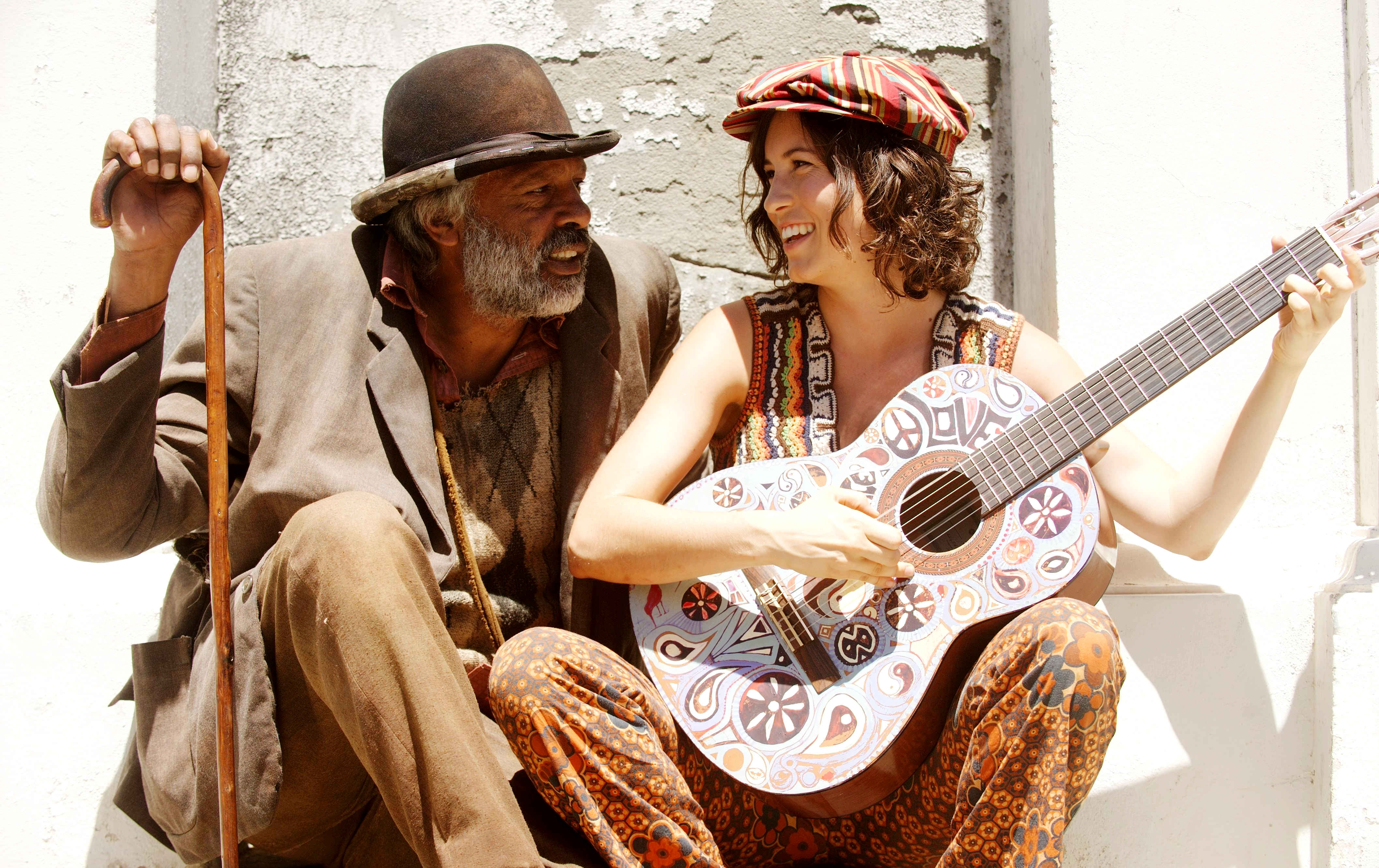 Ernie Dingo stars as Uncle Tadpole and 'Missy' Higgins stars as Annie in Freestyle Releasing's Bran Nue Dae (2010)