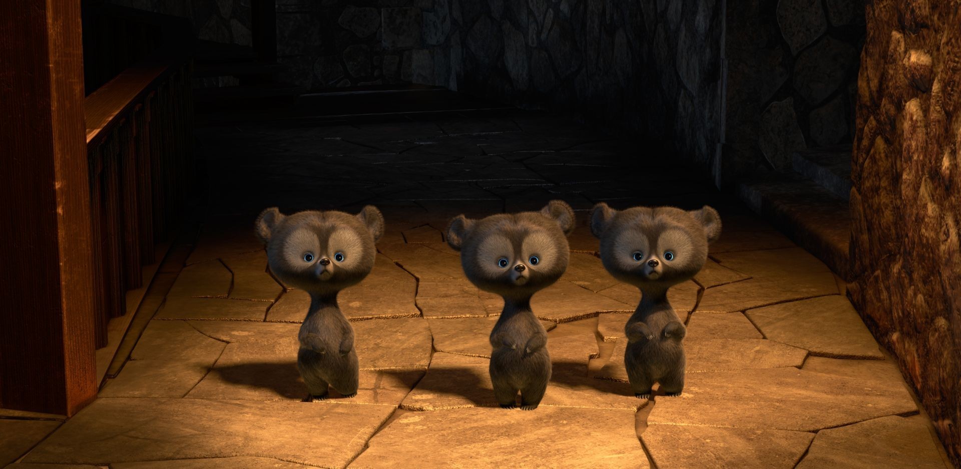 Bear Cubs of Walt Disney Pictures' Brave (2012)
