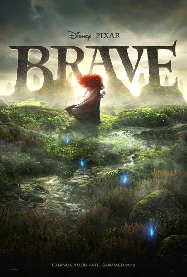 Poster of Walt Disney Pictures' Brave (2012)