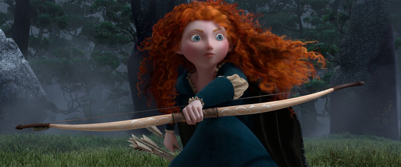 Princess Merida of Walt Disney Pictures' Brave (2012)