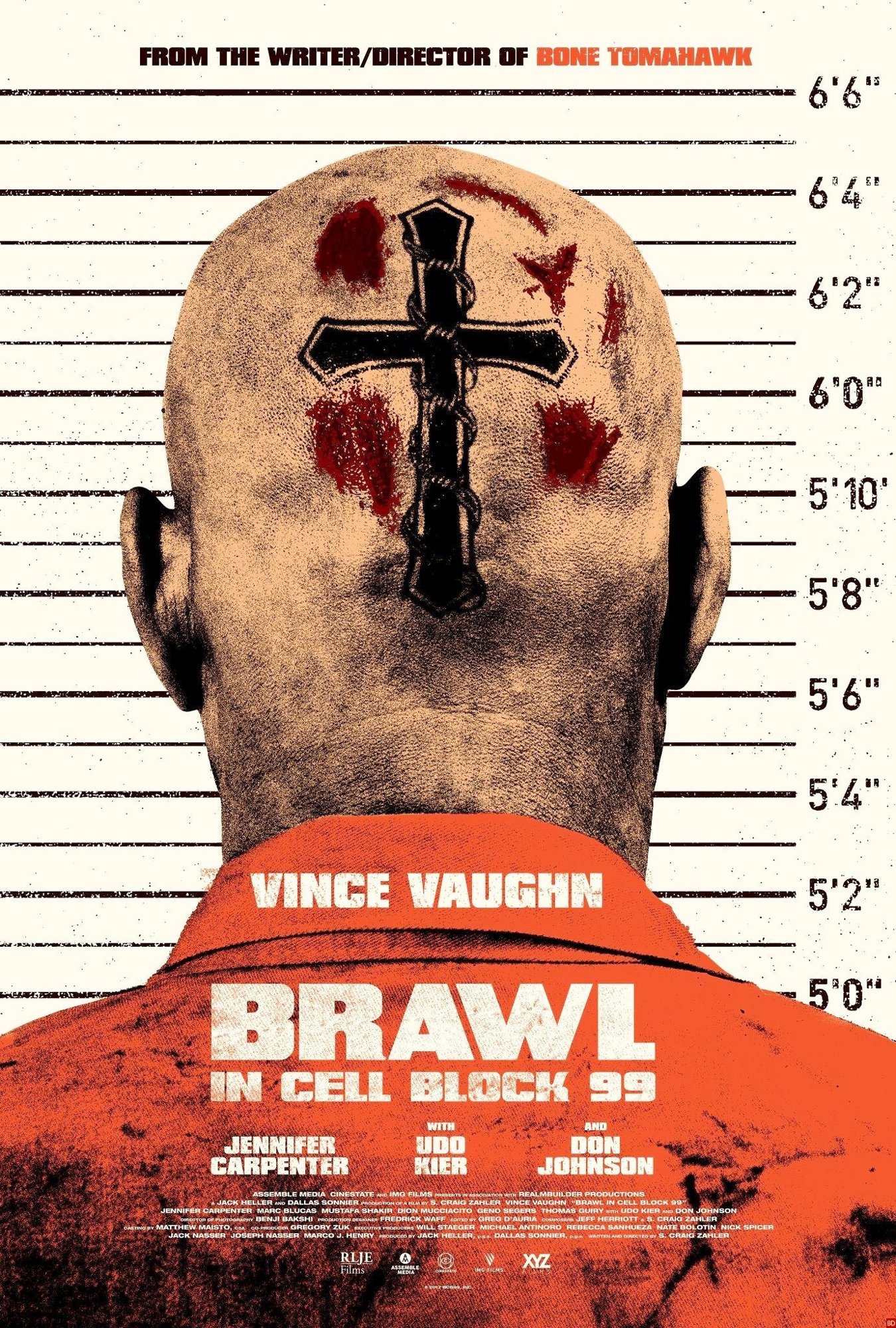 Poster of RLJ Entertainment's Brawl in Cell Block 99 (2017)
