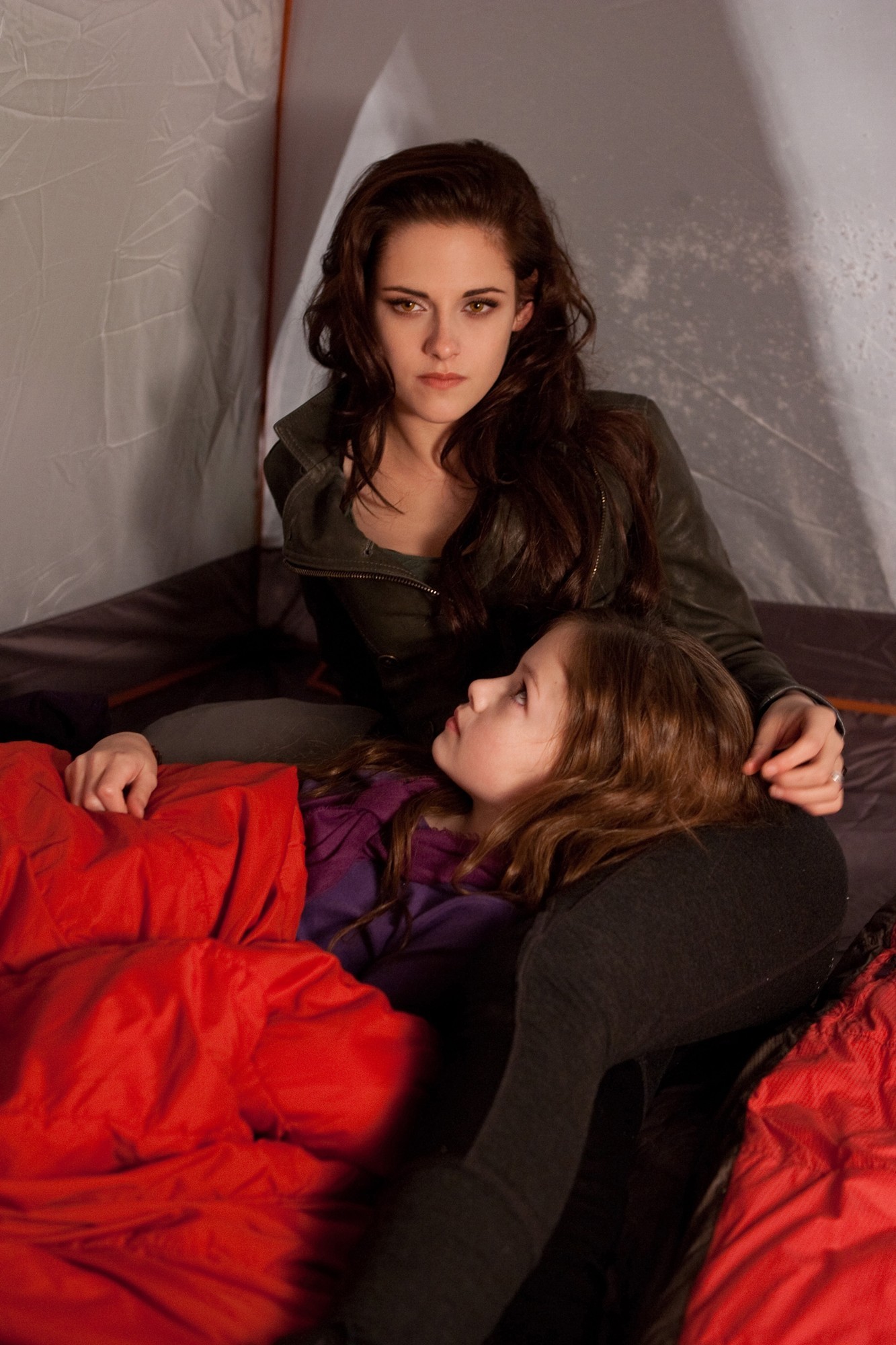 Kristen Stewart stars as Bella Cullen and Mackenzie Foy stars as Renesmee in Summit Entertainment's The Twilight Saga's Breaking Dawn Part II (2012)
