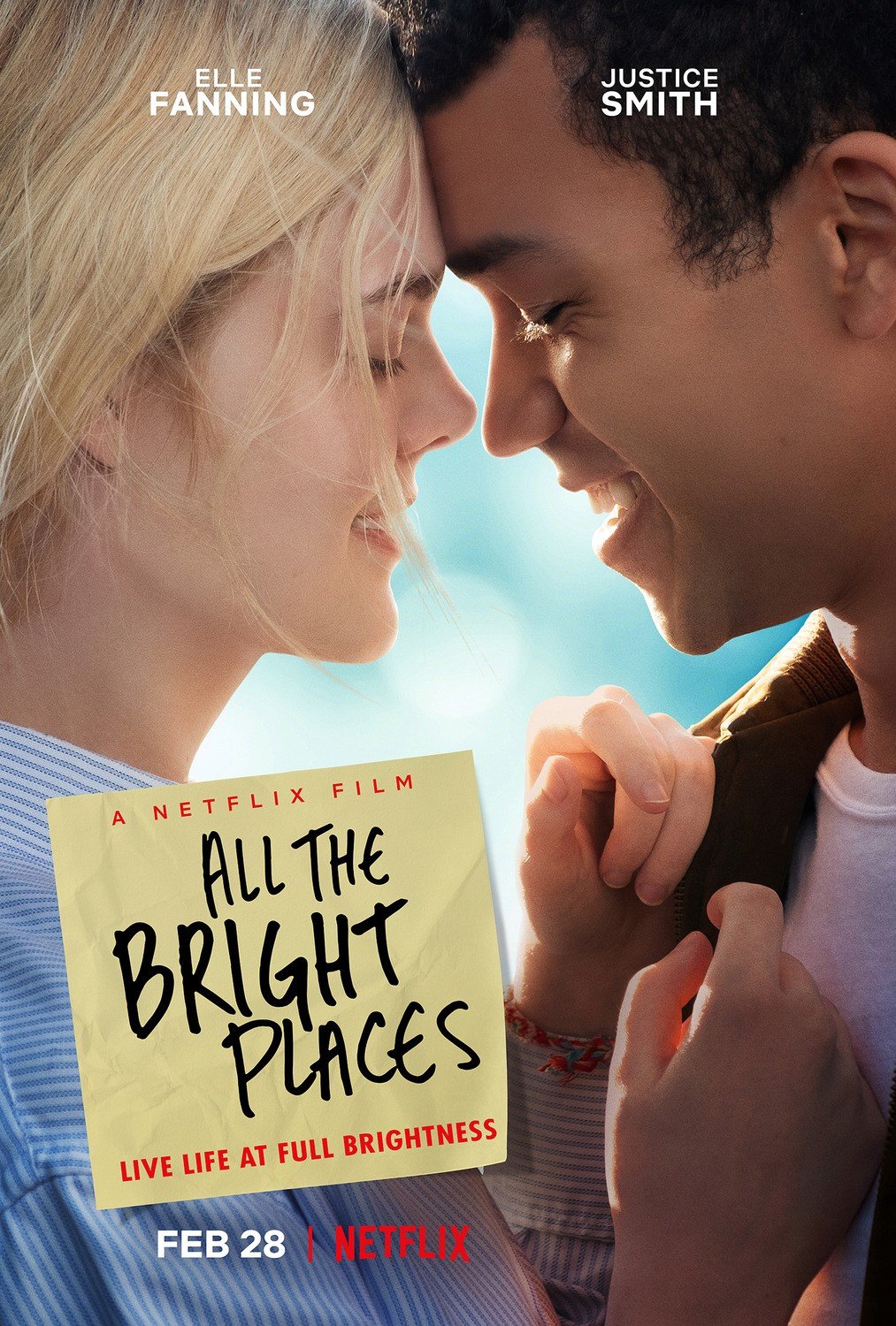 Poster of Netflix's All the Bright Places (2020)