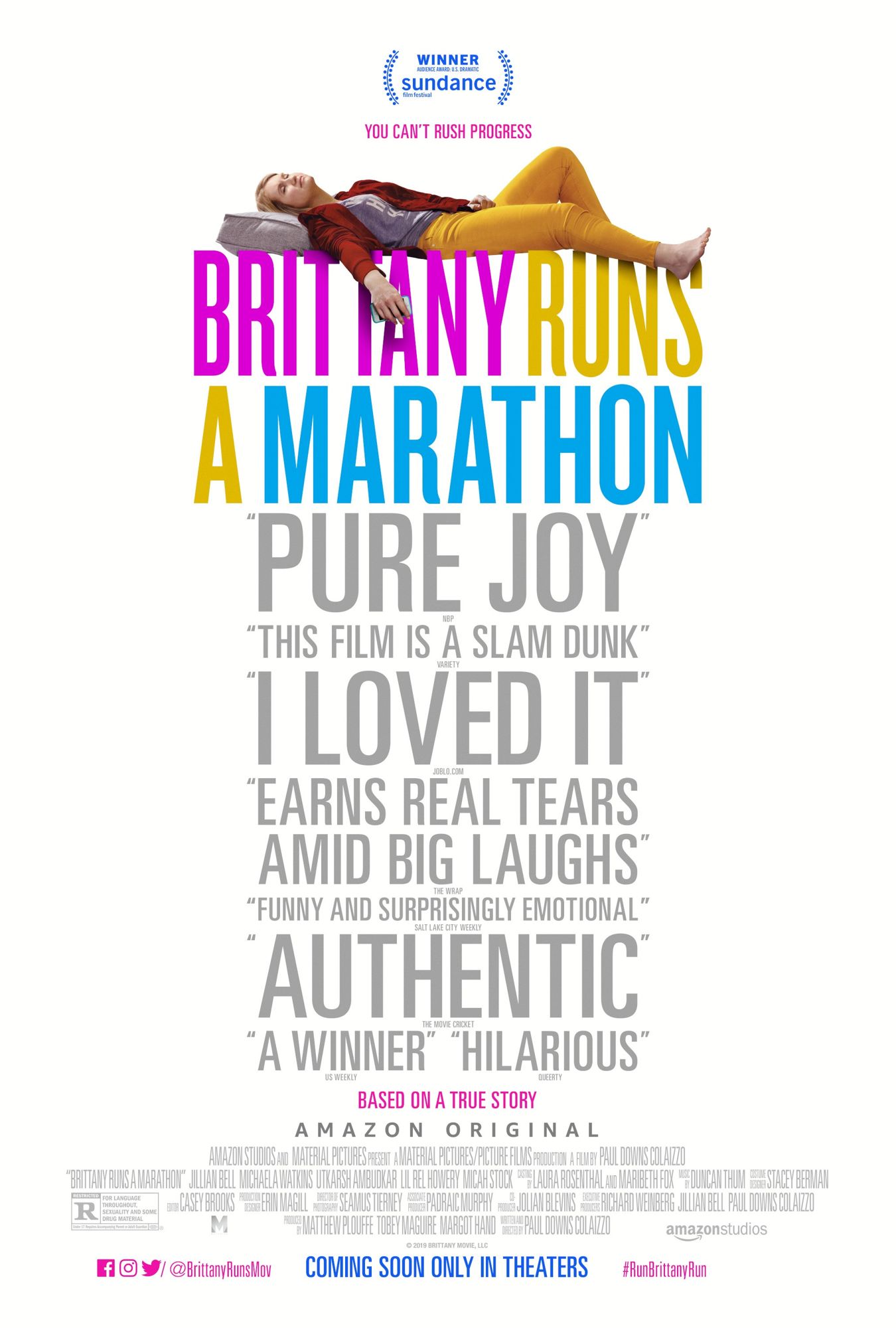 Poster of Amazon Studios' Brittany Runs a Marathon (2019)