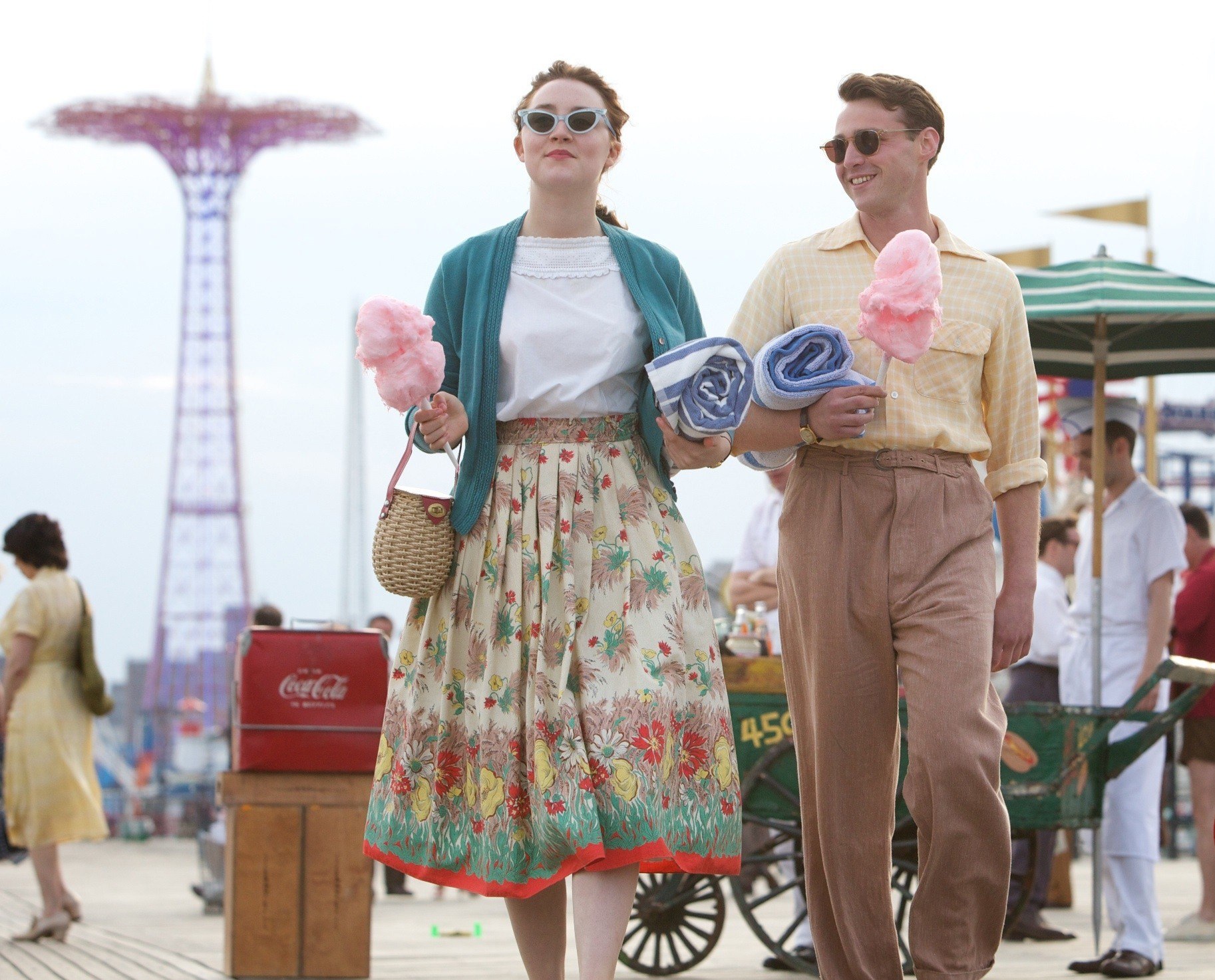 Saoirse Ronan stars as Ellis Lacey and Emory Cohen stars as Tony in Fox Searchlight Pictures' Brooklyn (2015)