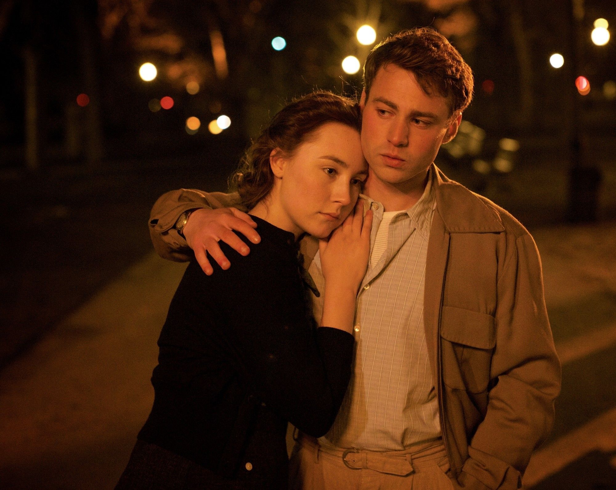 Saoirse Ronan stars as Ellis Lacey and Emory Cohen stars as Tony in Fox Searchlight Pictures' Brooklyn (2015)