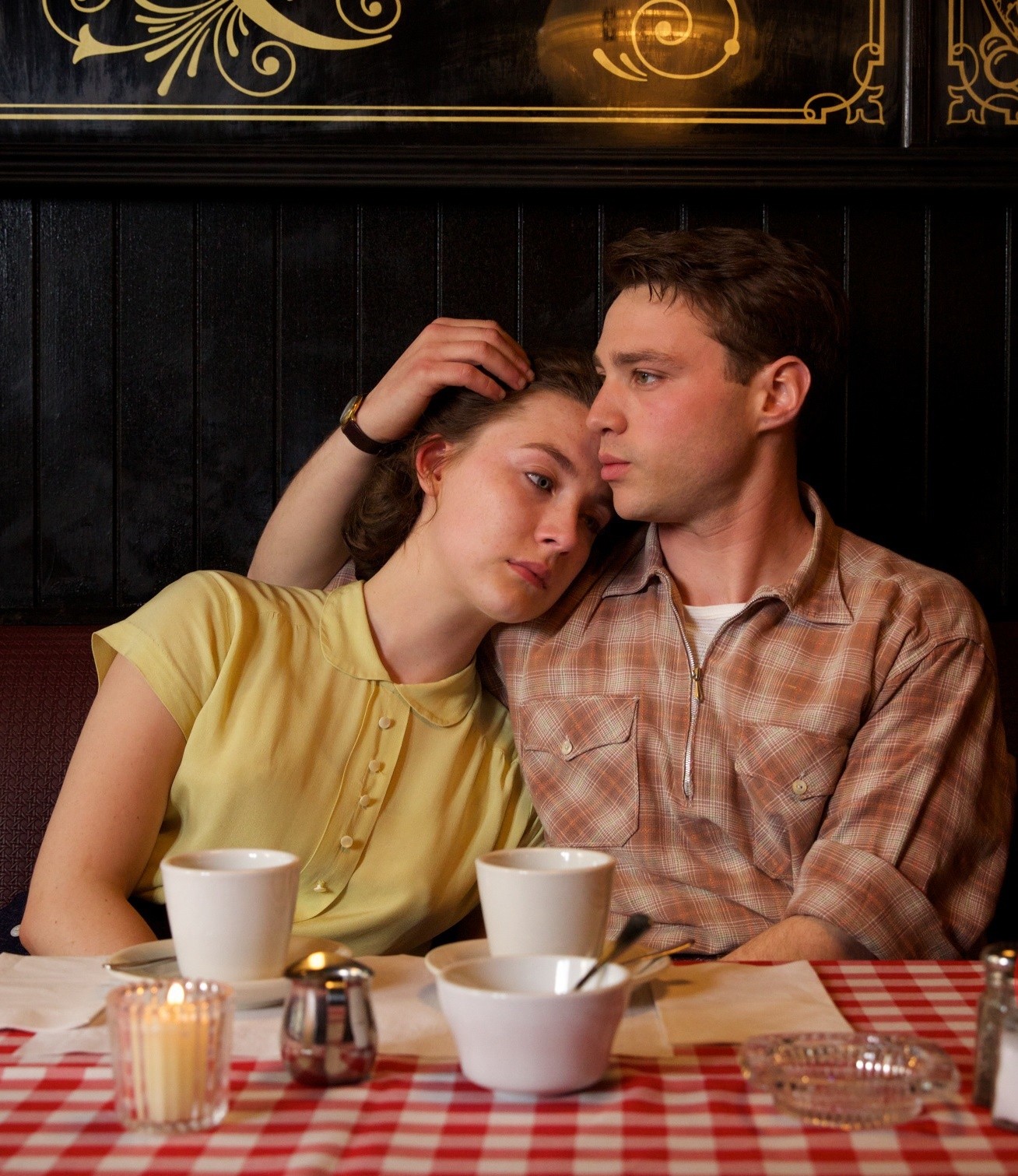 Saoirse Ronan stars as Ellis Lacey and Emory Cohen stars as Tony in Fox Searchlight Pictures' Brooklyn (2015)