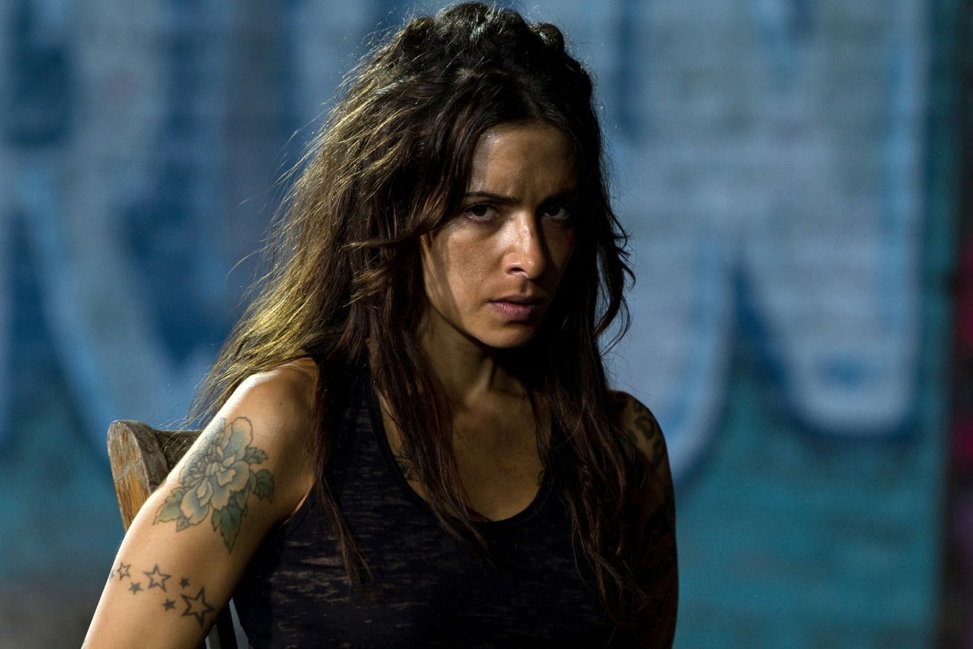 Sarah Shahi stars as Lisa Bobo in Warner Bros. Pictures' Bullet to the Head (2012)