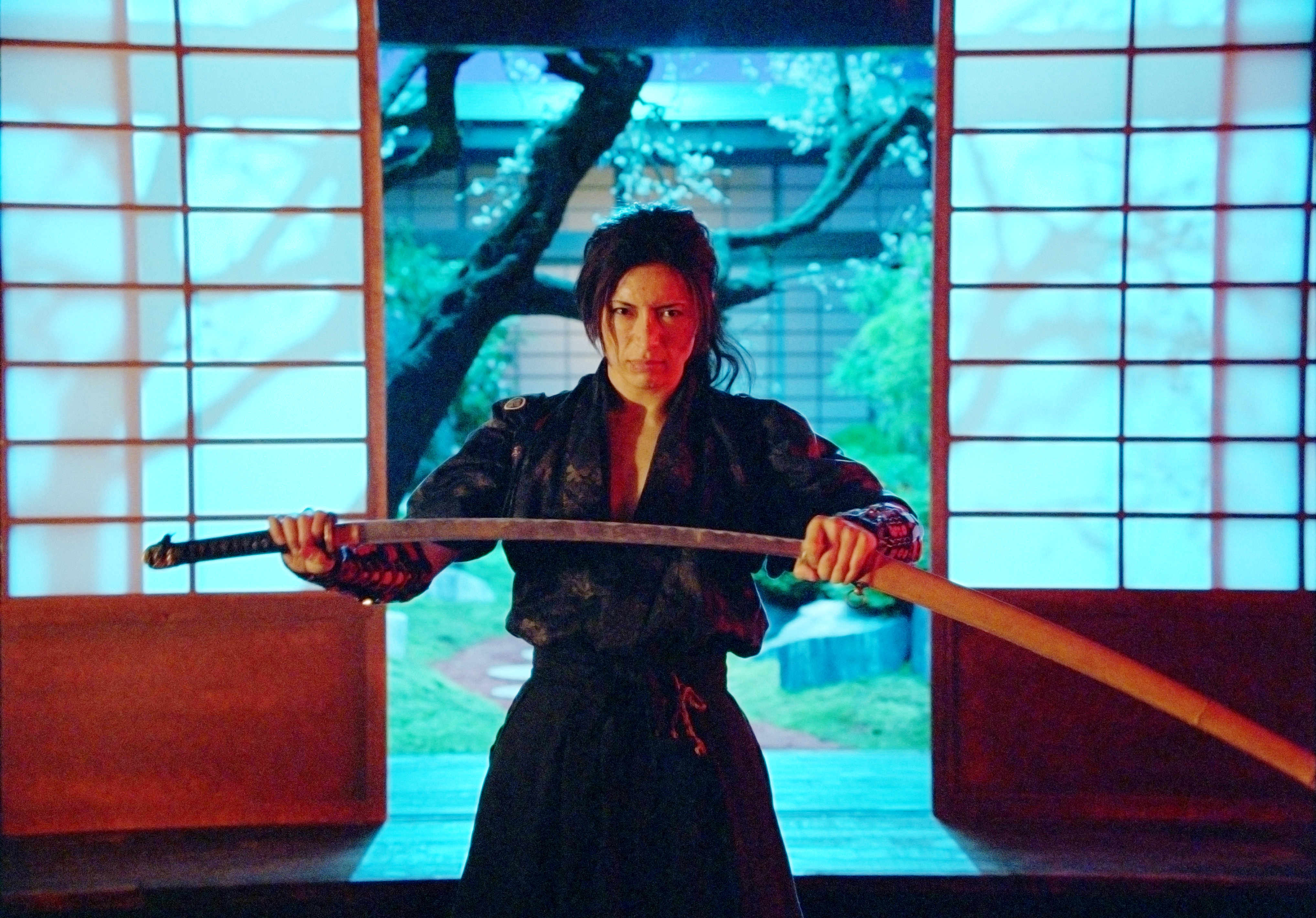 Gackt stars as Yoshi in ARC Entertainment's Bunraku (2011)