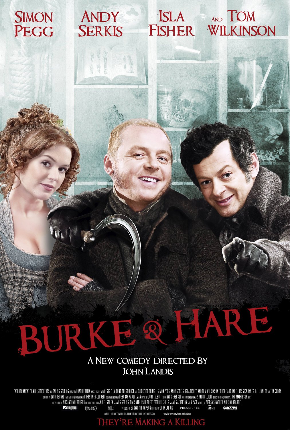 Poster of IFC Films' Burke and Hare (2011)