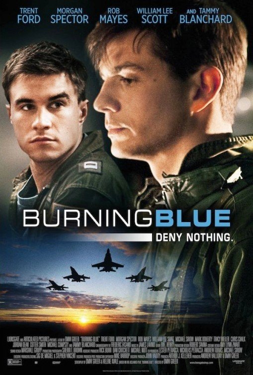 Poster of Lionsgate Films' Burning Blue (2014)