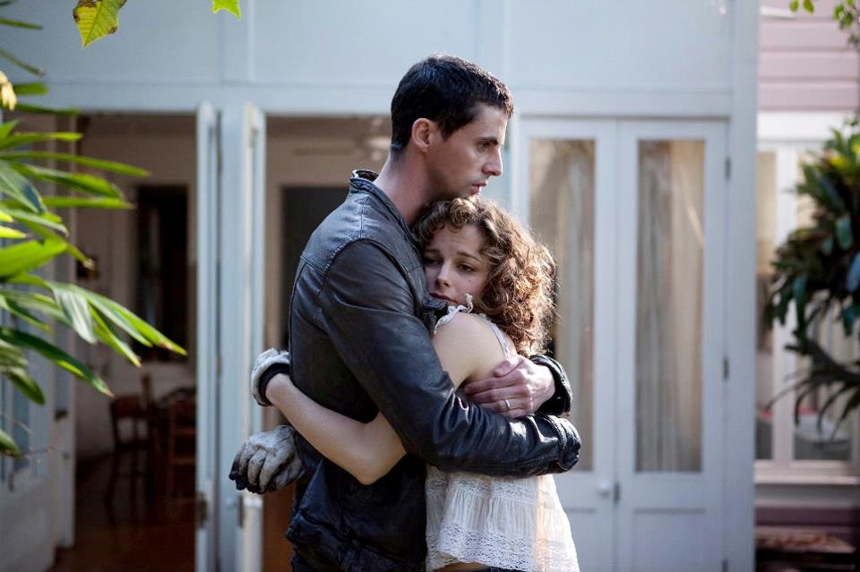 Matthew Goode stars as Tom and Bojana Novakovic stars as Sarah in IFC Films' Burning Man (2012). Photo credit by Lisa Tomasetti.