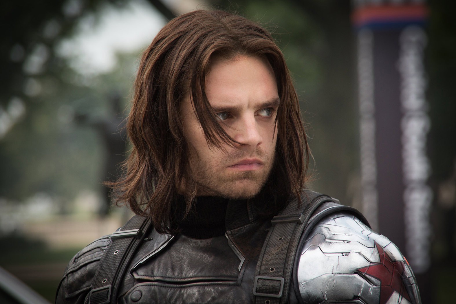Sebastian Stan stars as Bucky Barnes/Winter Soldier in Walt Disney Pictures' Captain America: The Winter Soldier (2014)