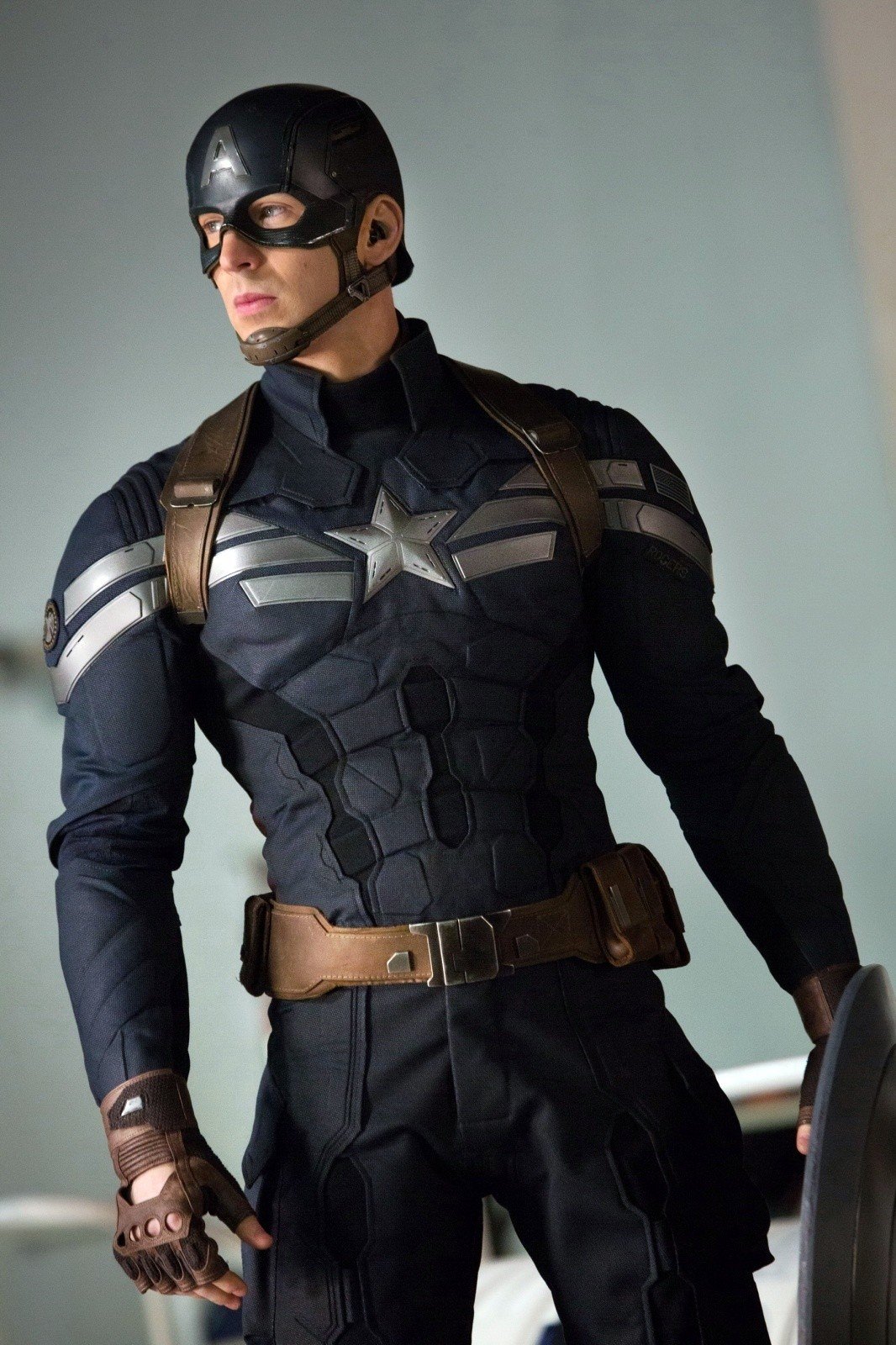 Chris Evans stars as Steve Rogers/Captain America in Walt Disney Pictures' Captain America: The Winter Soldier (2014)