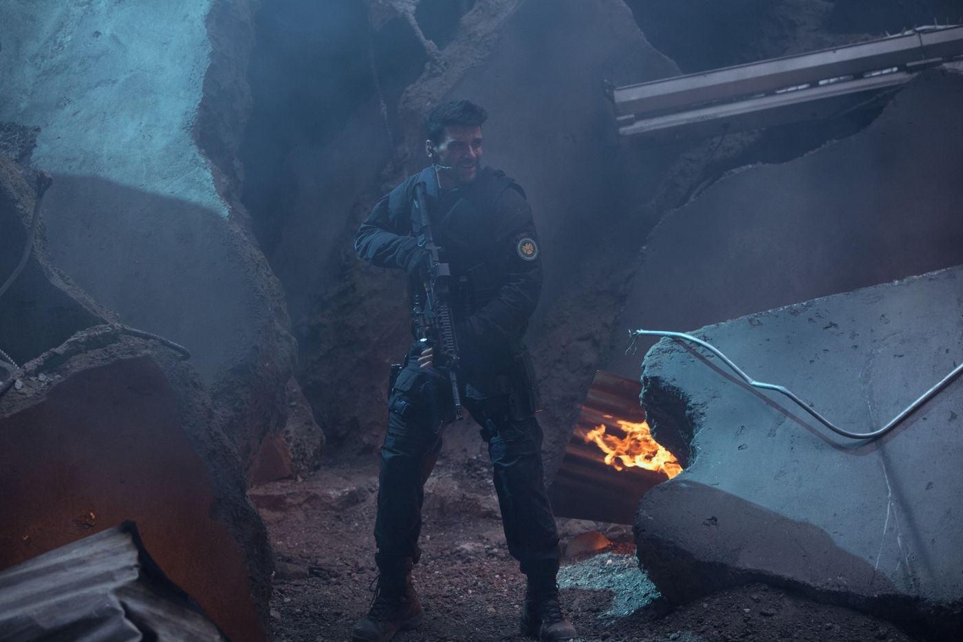 Frank Grillo stars as  Brock Rumlow/Crossbones in Walt Disney Pictures' Captain America: The Winter Soldier (2014)