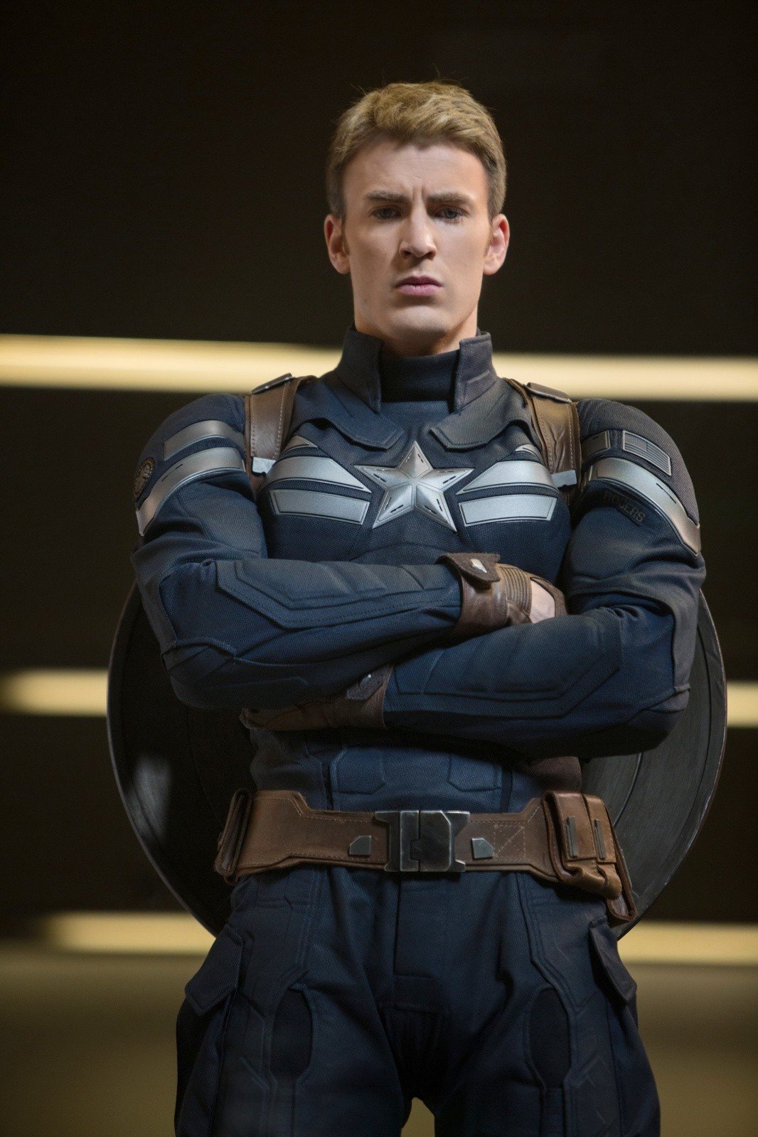 Chris Evans stars as Steve Rogers/Captain America in Walt Disney Pictures' Captain America: The Winter Soldier (2014)