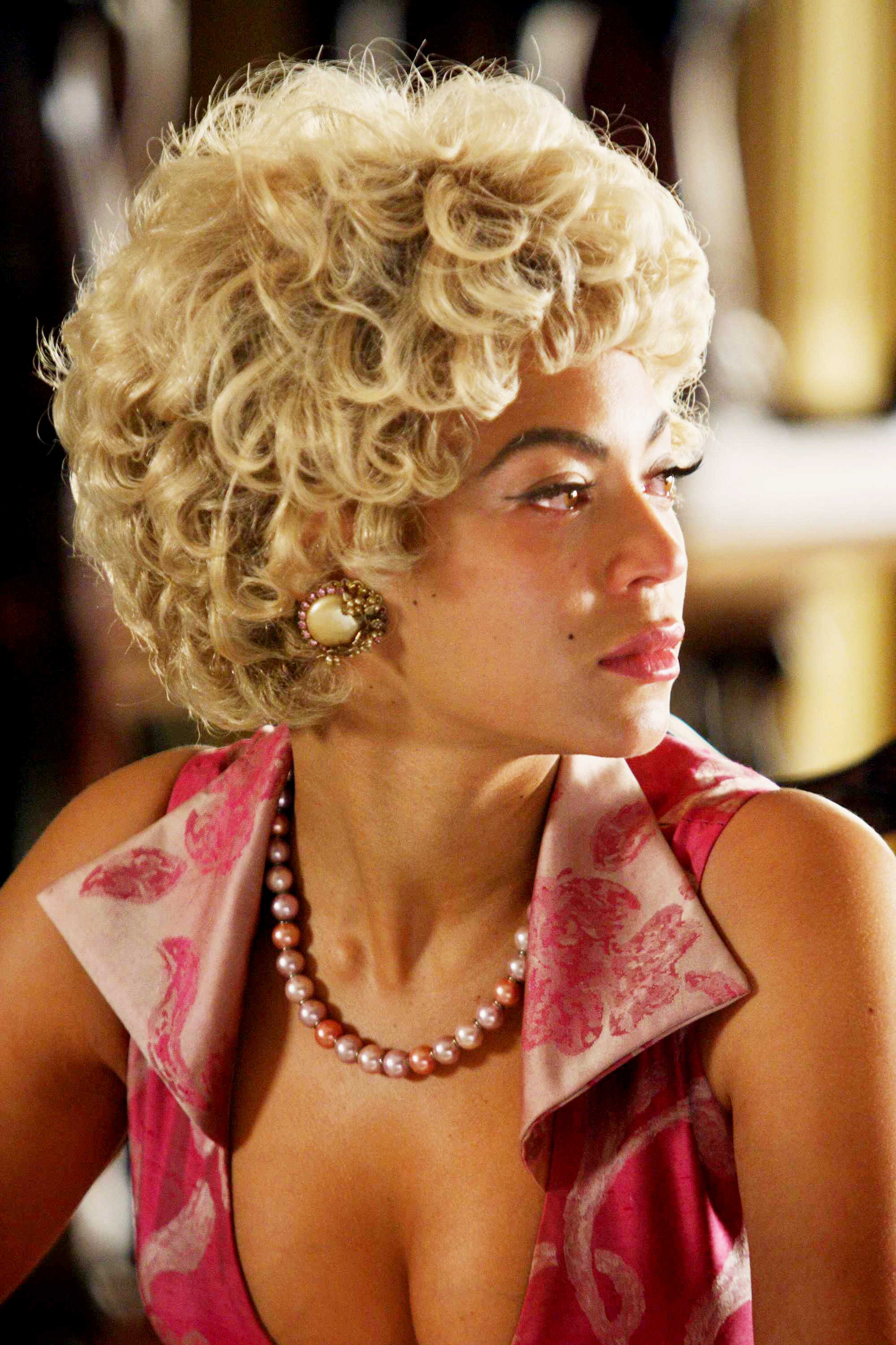 Beyonce Knowles stars as Etta James in Sony BMG Feature Films' Cadillac Records (2008). Photo credit by Eric Liebowitz.