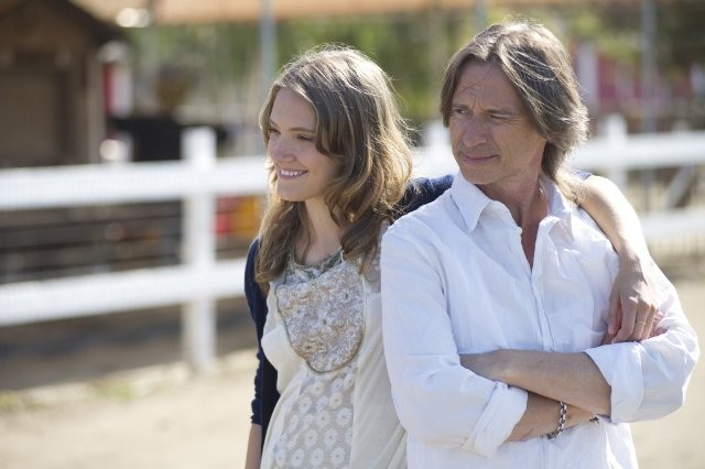 Alexia Rasmussen stars as Beau and Robert Carlyle stars as Lachlan MacAldonich in Strand Releasing's California Solo (2012)