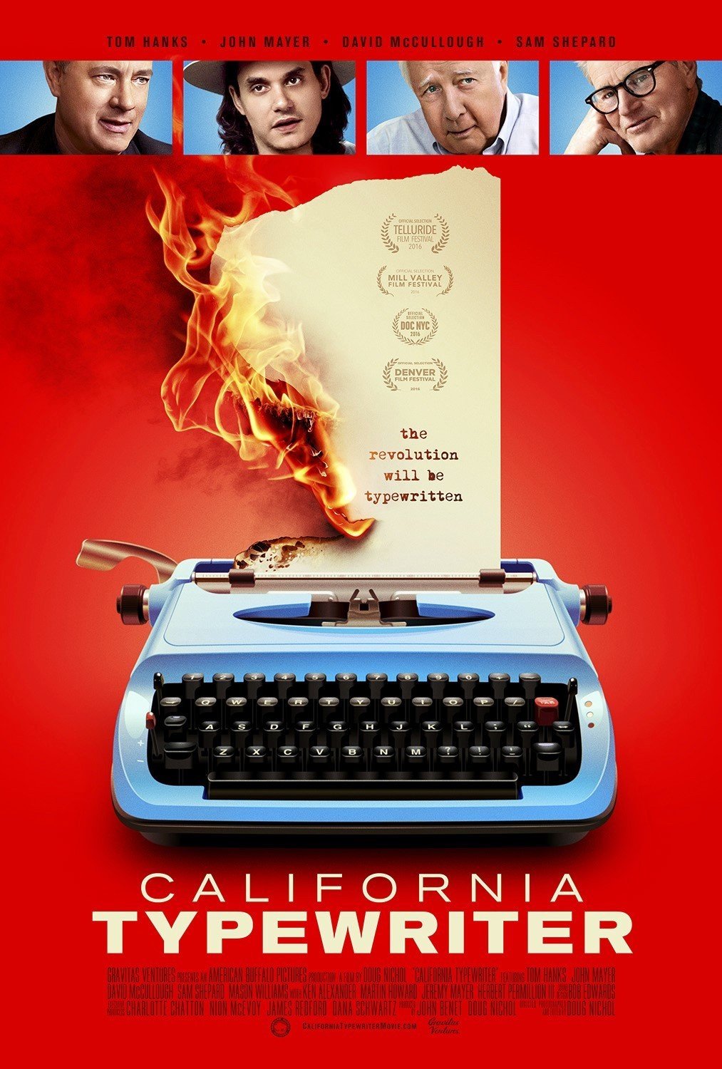 Poster of Gravitas Ventures' California Typewriter (2017)