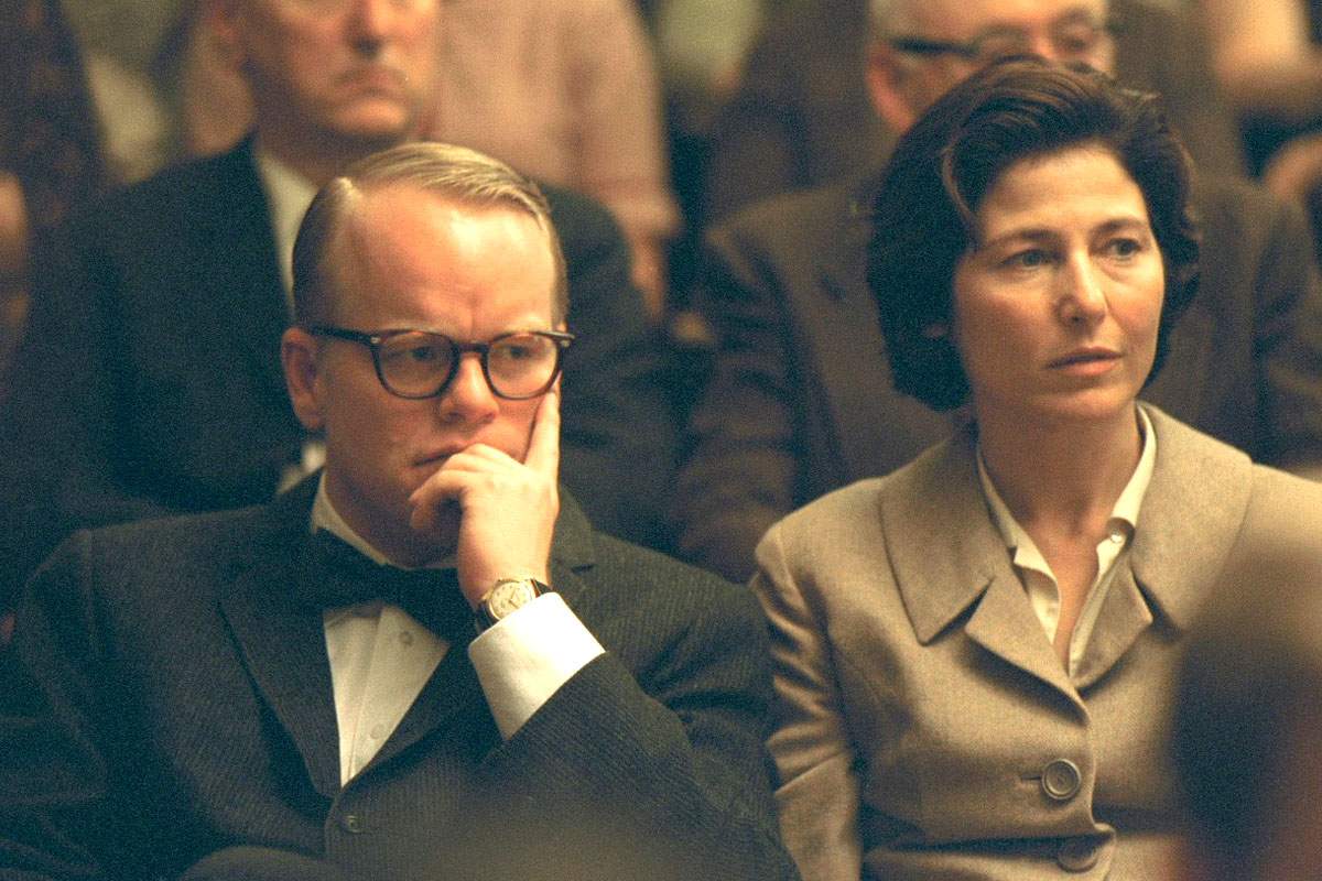 Philip Seymour Hoffman and Catherine Keener in Sony Pictures Classics' Capote (2005)