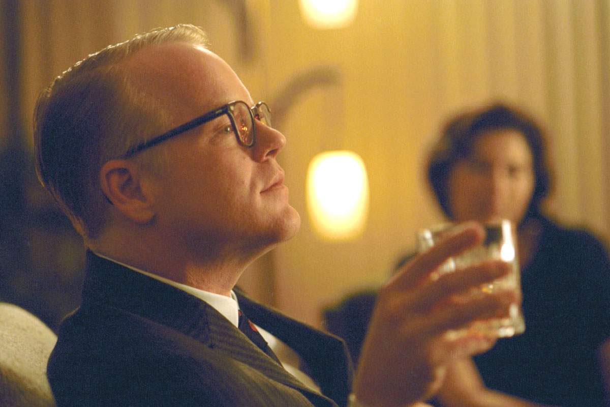 Philip Seymour Hoffman as Truman Capote in Sony Pictures Classics' Capote (2005)