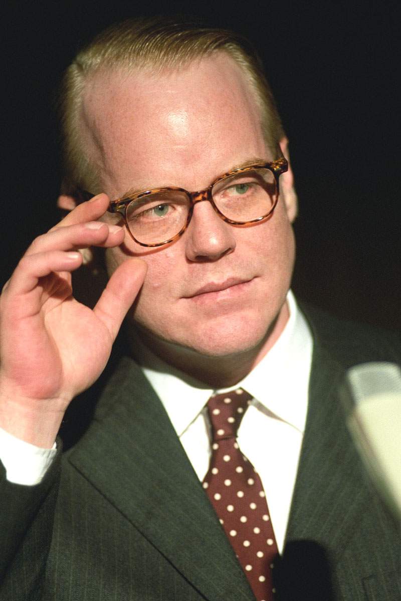 Philip Seymour Hoffman as Truman Capote in Sony Pictures Classics' Capote (2005)